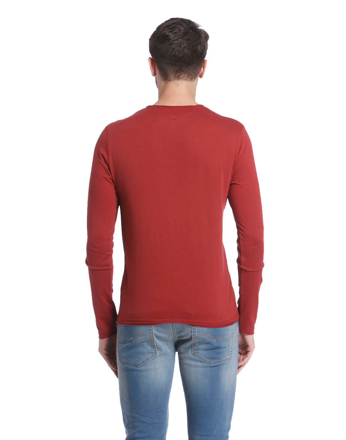 Solid Casual T-Shirt