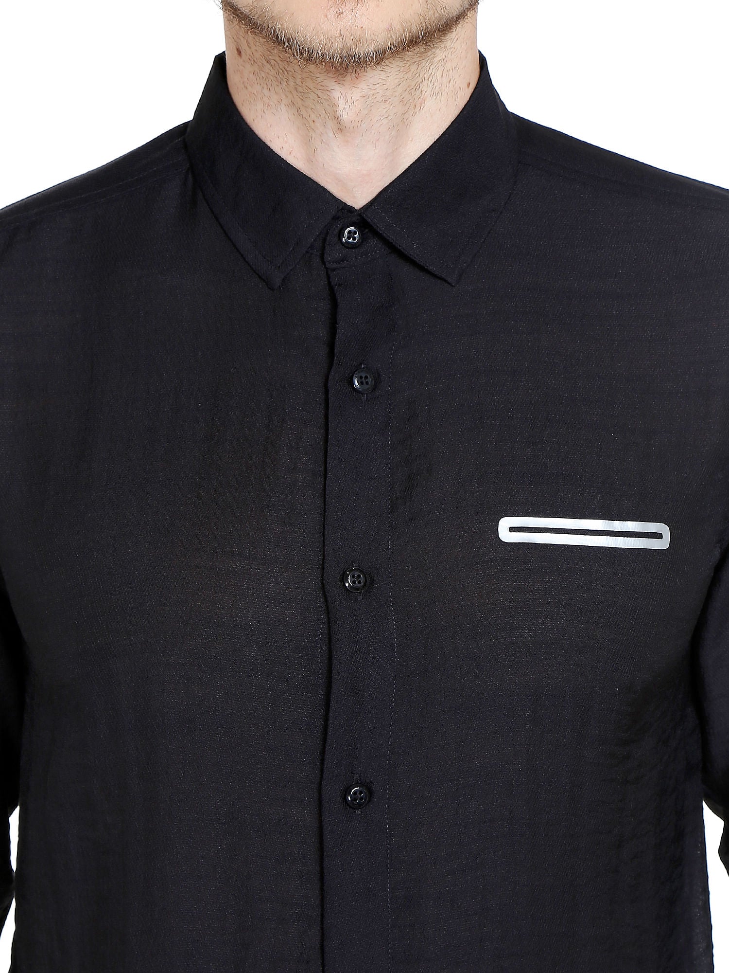Black Slim Fit Shirt