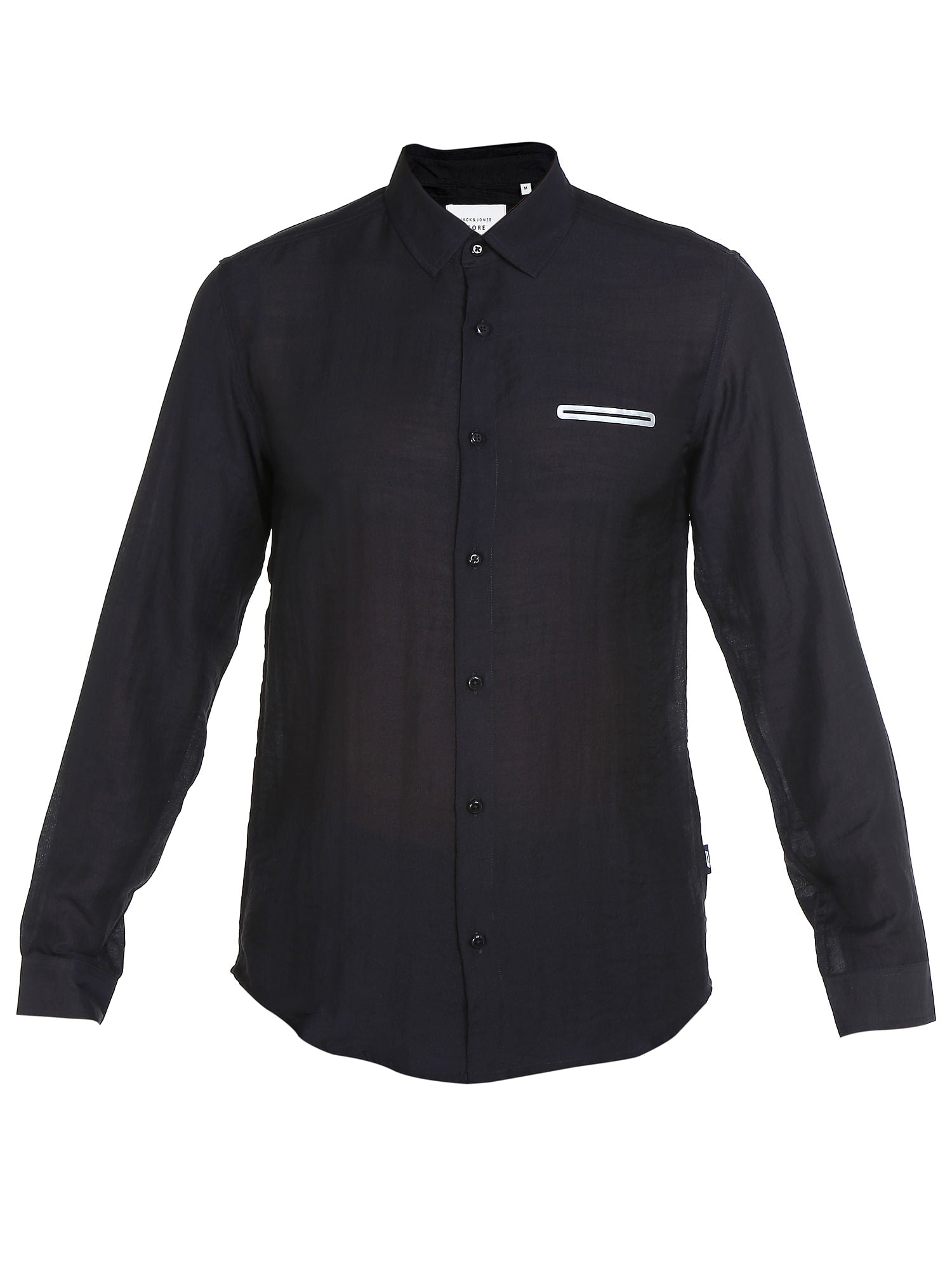 Black Slim Fit Shirt
