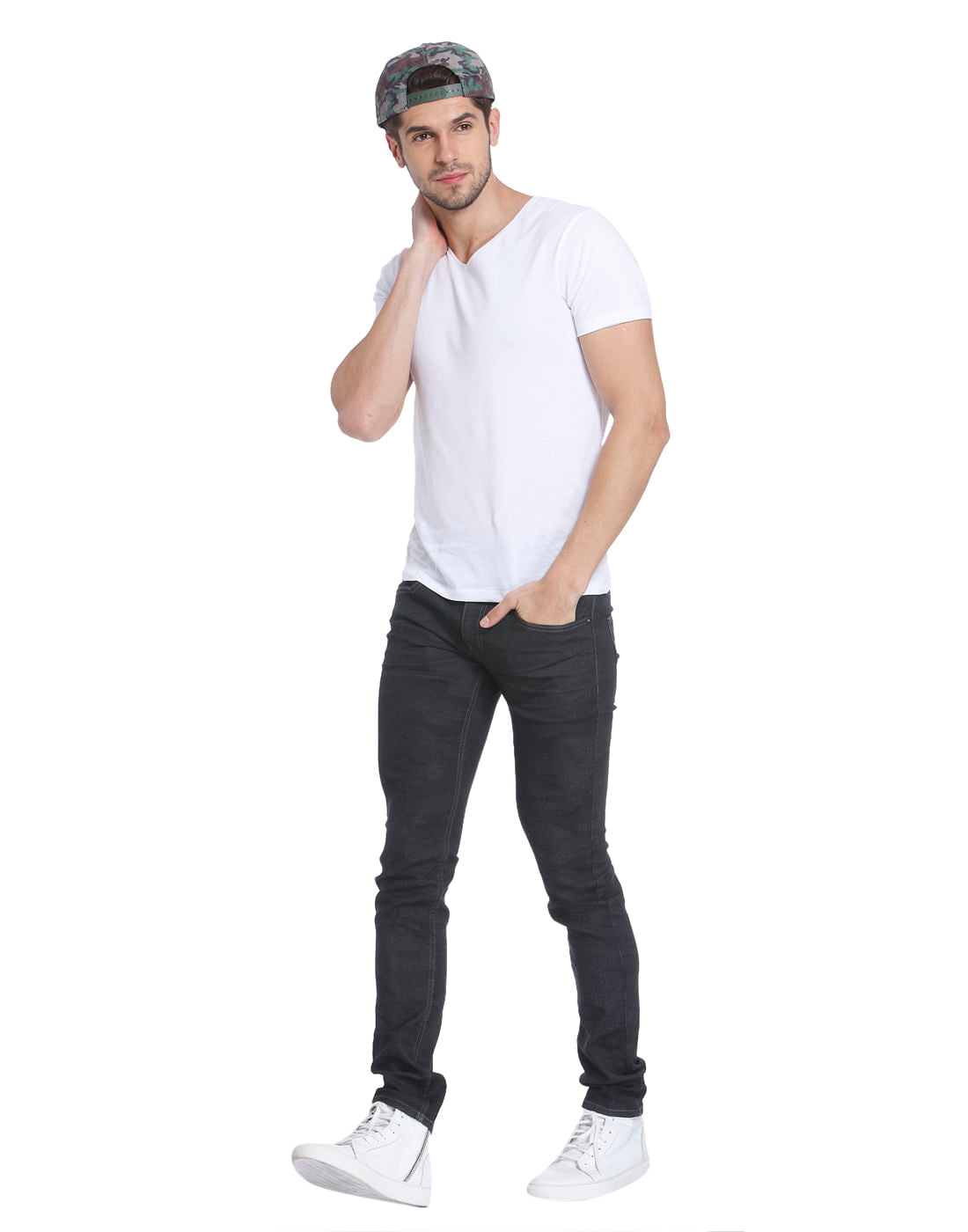 Solid Jeans
