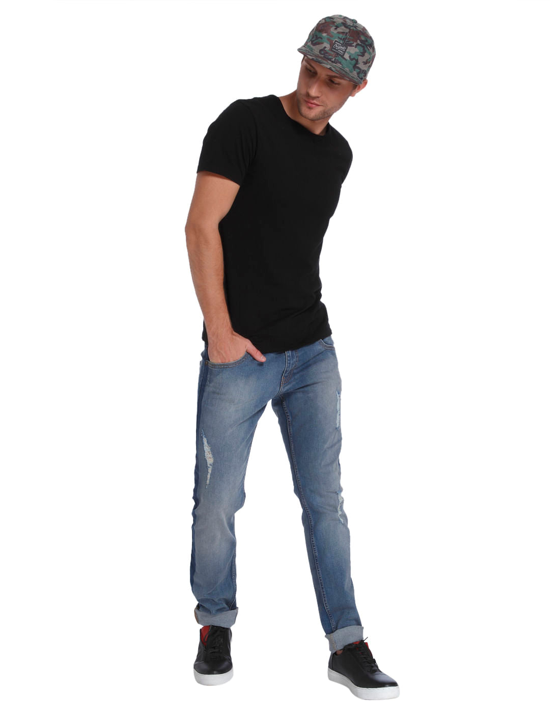 Casual Distressed Jeans