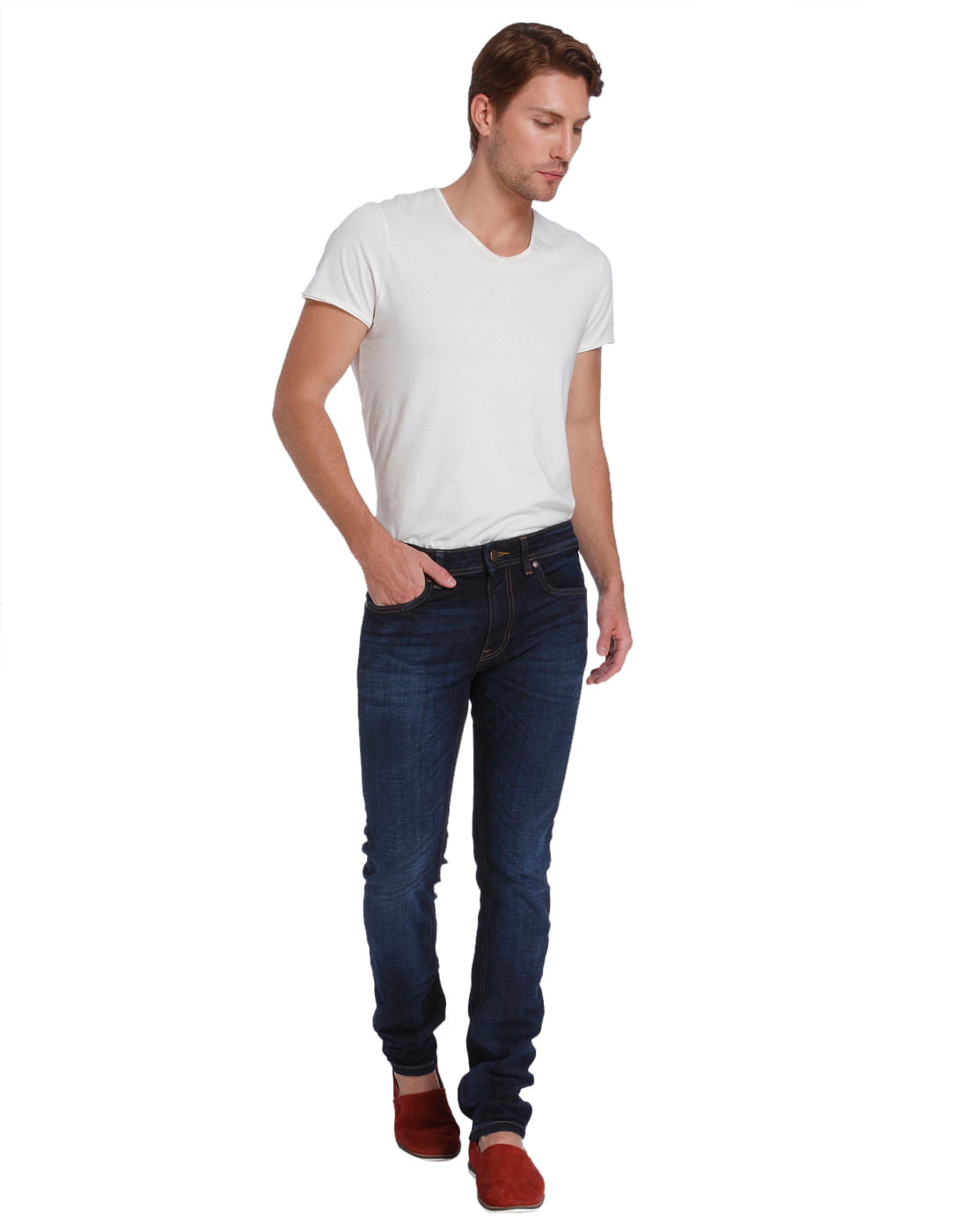 Solid Casual Jeans - 28/32