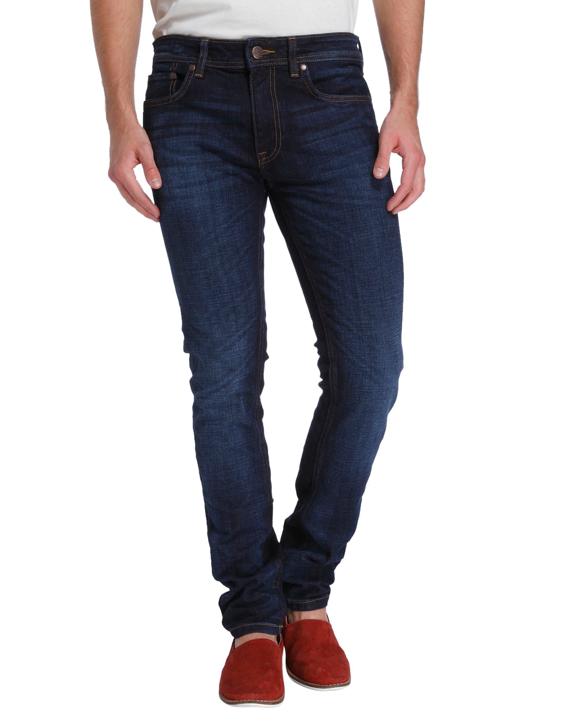 Solid Casual Jeans