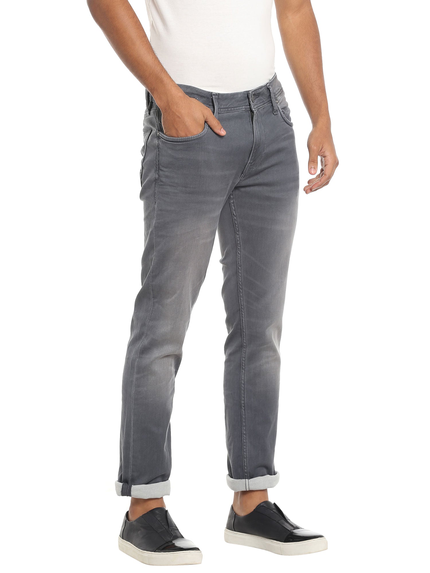 Grey Slim Fit Jeans