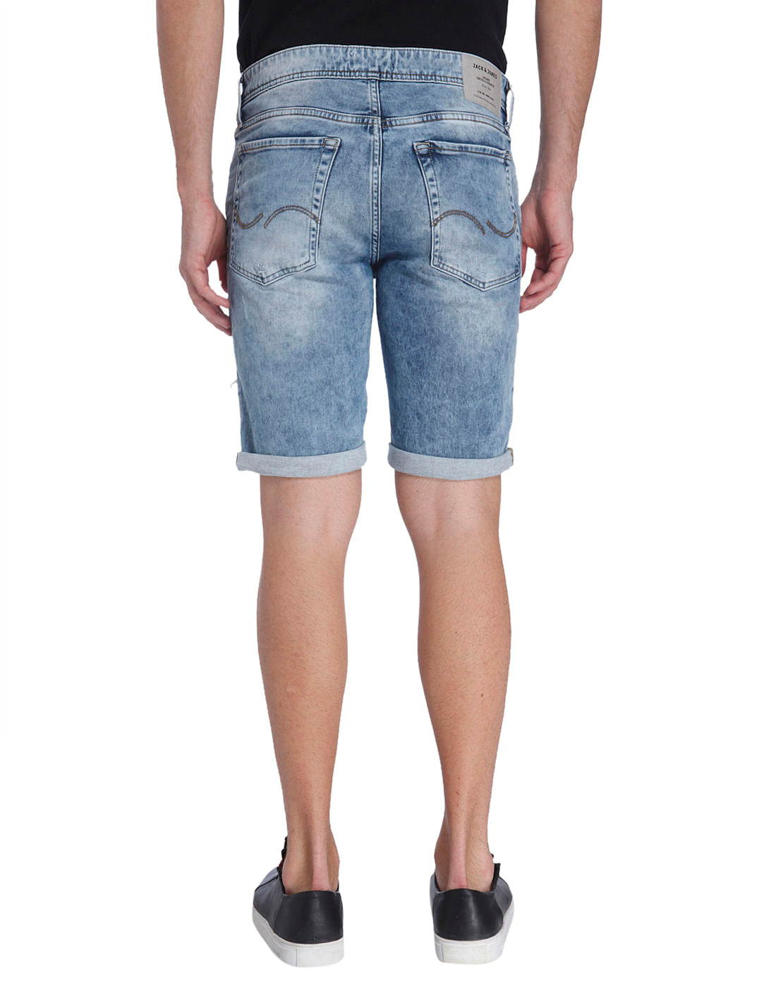 Washed Casual Shorts