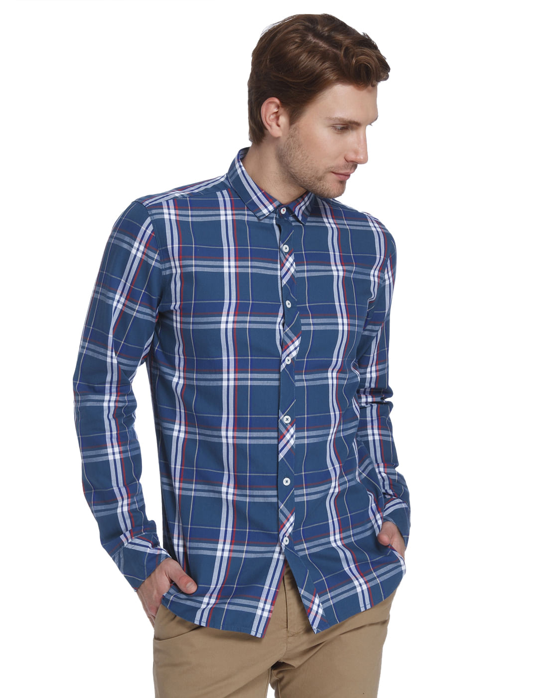Casual Check Shirt - S
