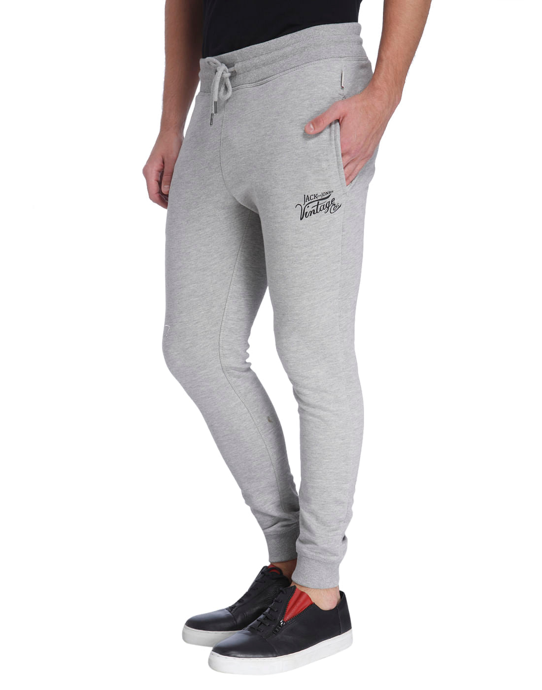 Casual Solid Sweat Pant
