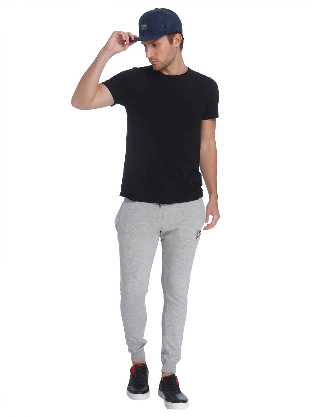 Casual Solid Sweat Pant