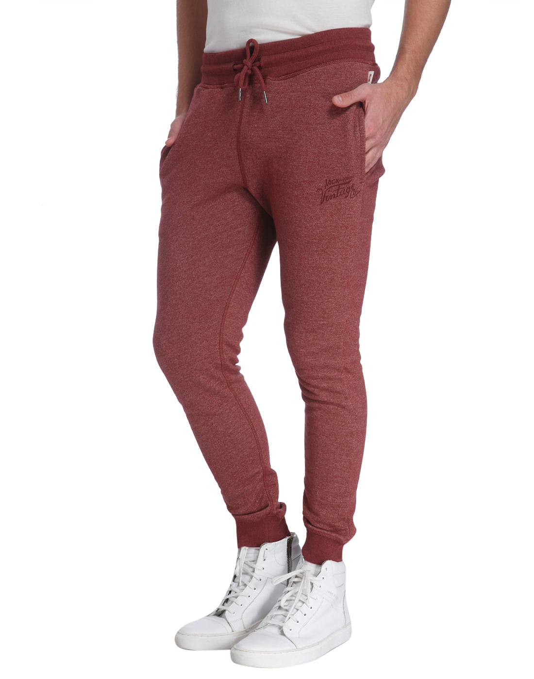 Casual Solid Sweat Pant