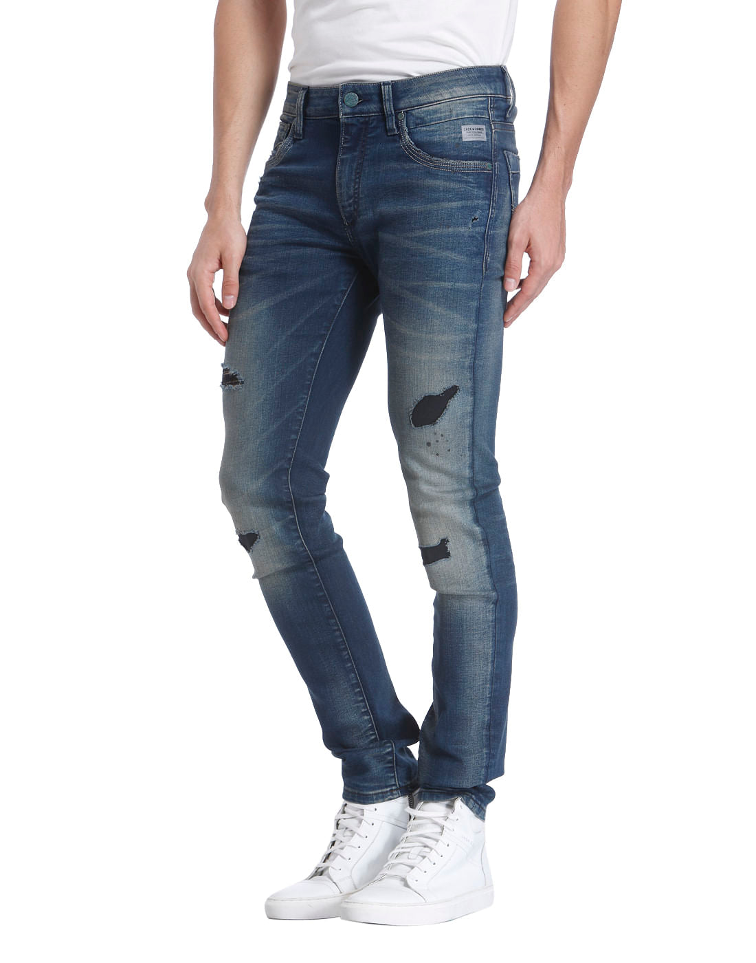 Heavy Distress Jeans