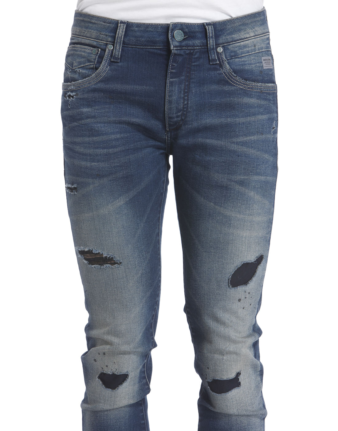 Heavy Distress Jeans