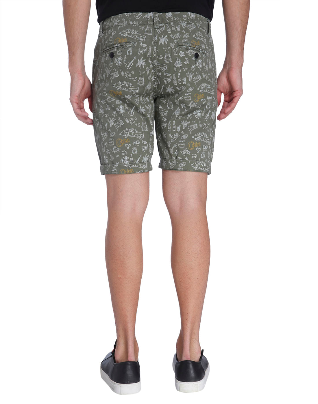 Printed Casual Shorts