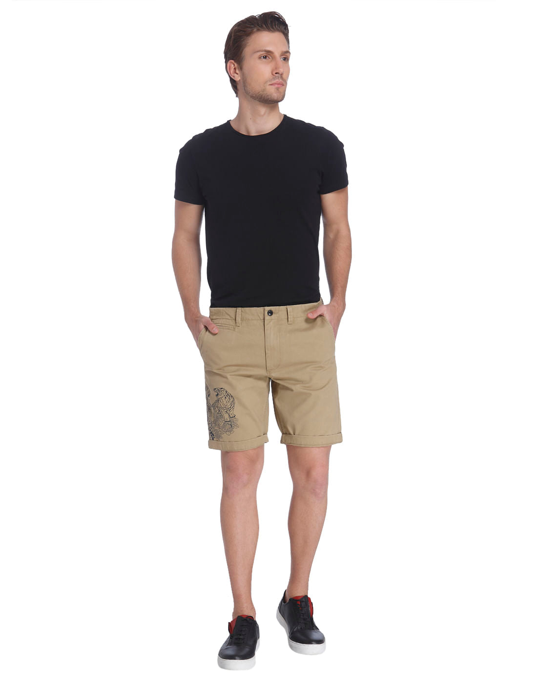 Printed Casual Shorts