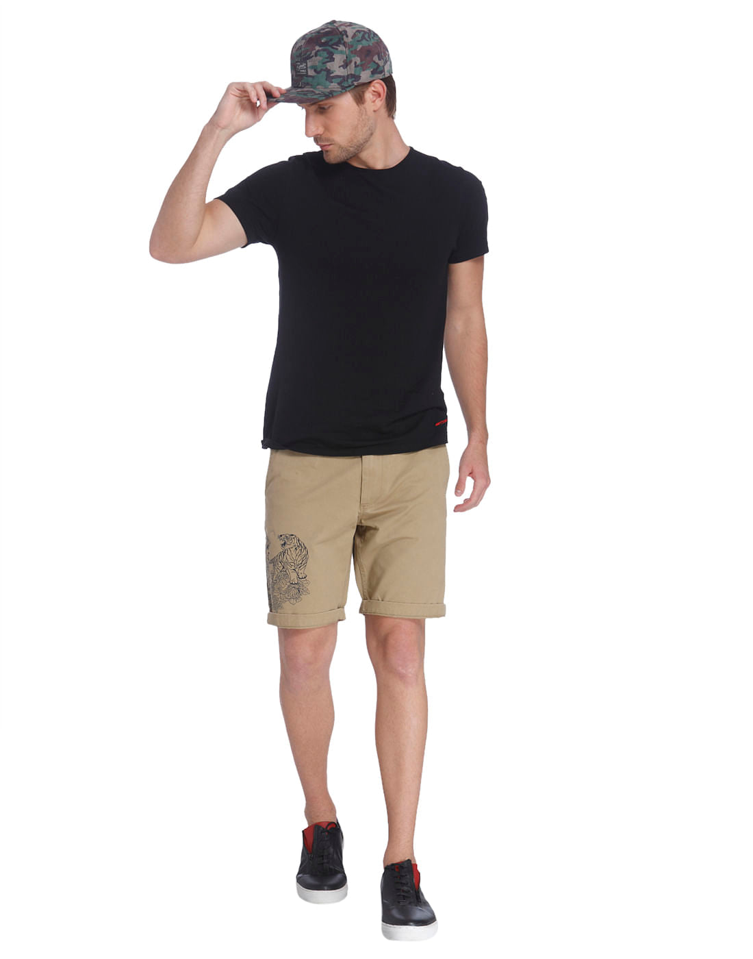 Printed Casual Shorts