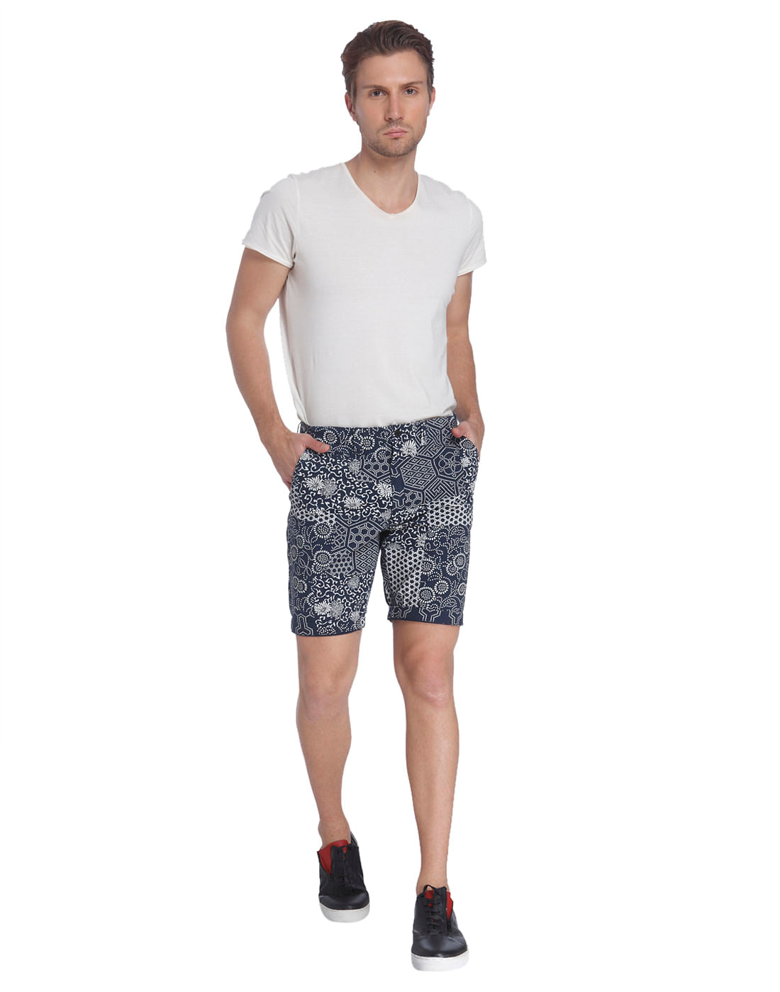 Printed Casual Shorts