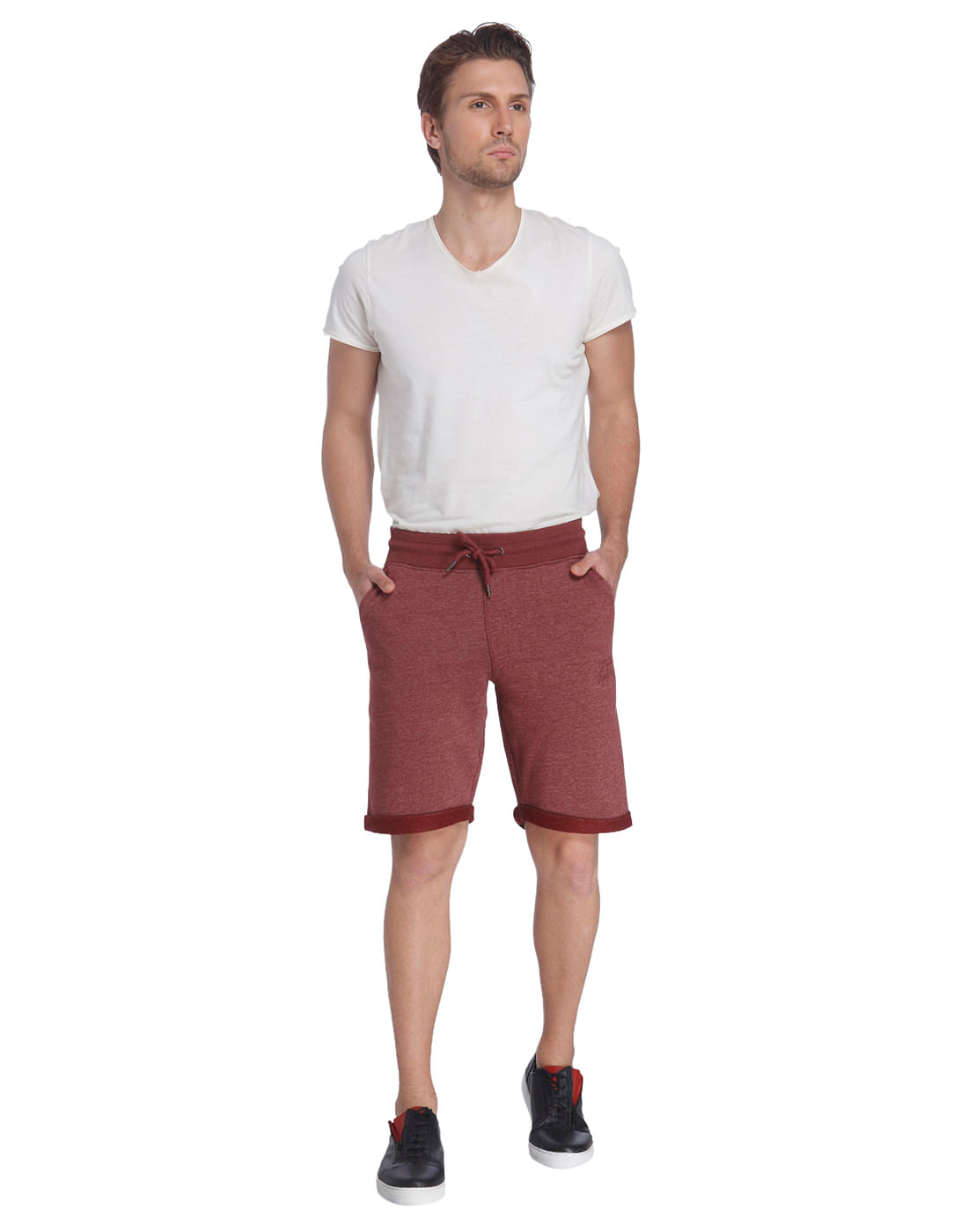 Casual Washed Shorts