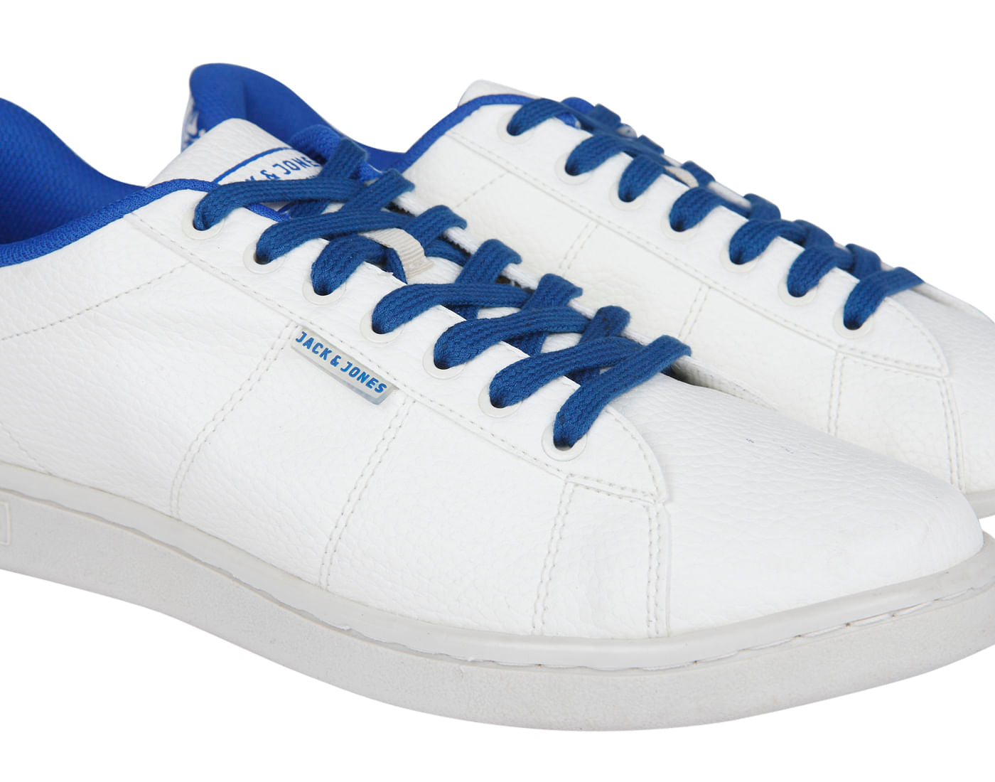 White & Blue Trainers