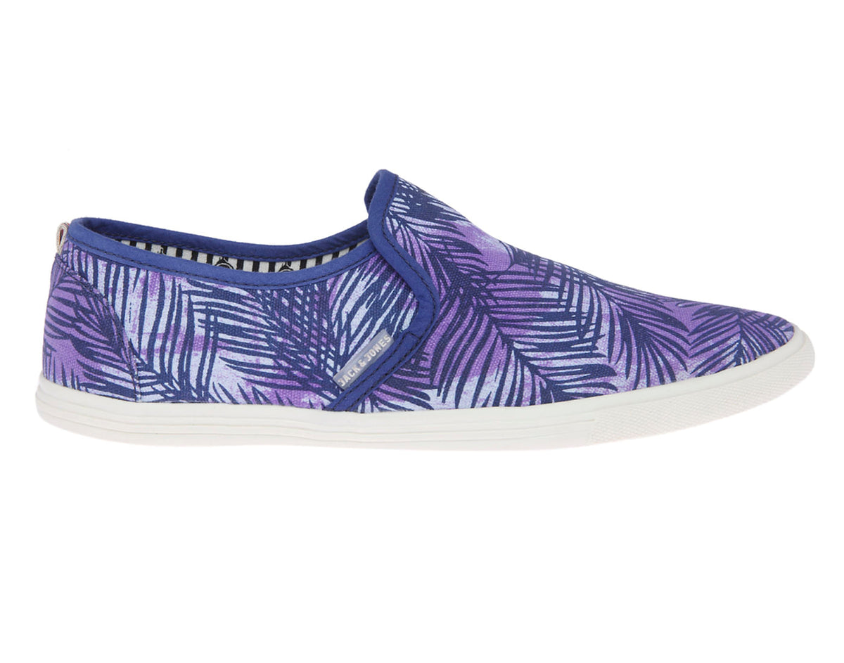 Blue Smart Casual Slip-On Shoes - 6