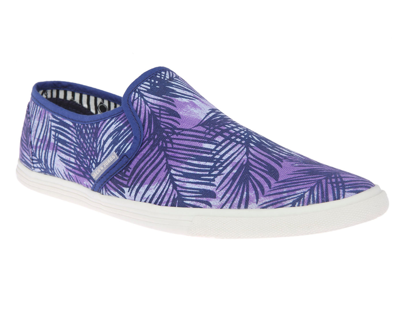 Blue Smart Casual Slip-On Shoes