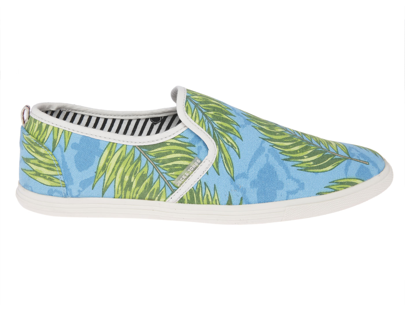 Blue Smart Casual Slip-On Shoes