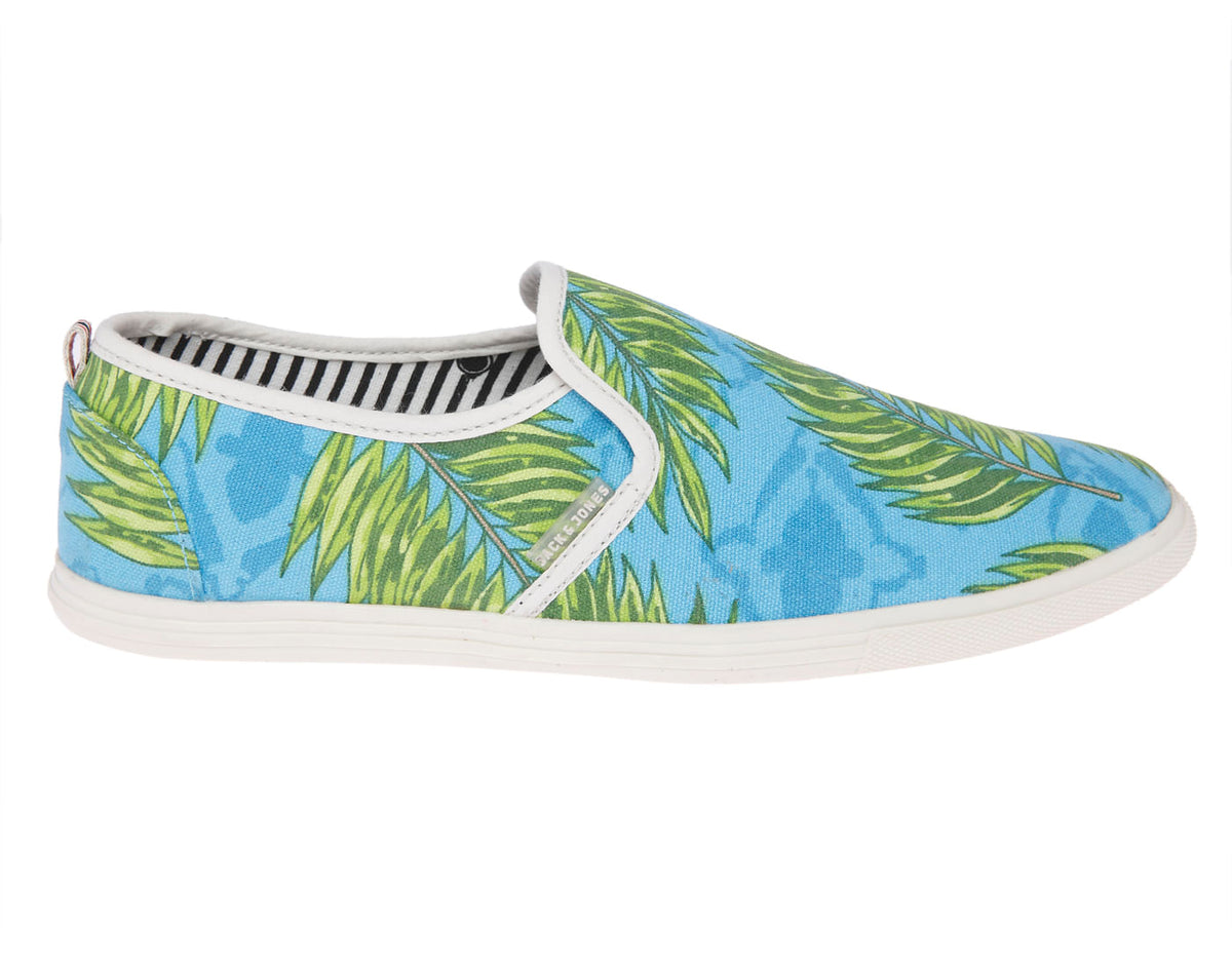 Blue Smart Casual Slip-On Shoes - 6