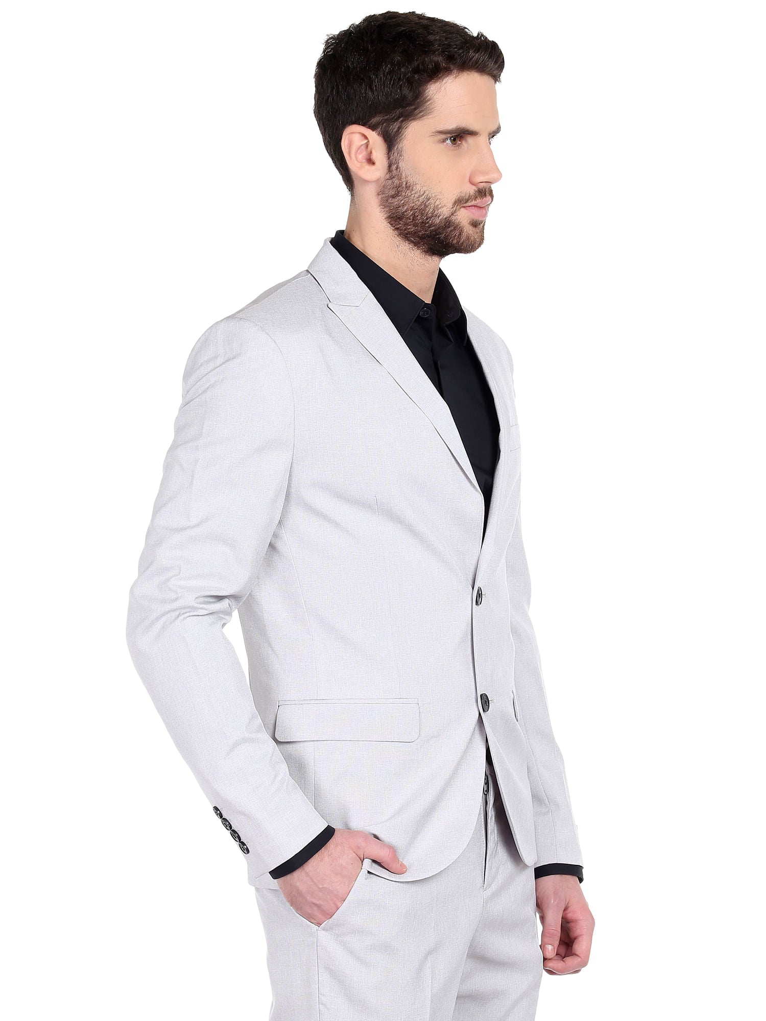 Casual Solid Blazer