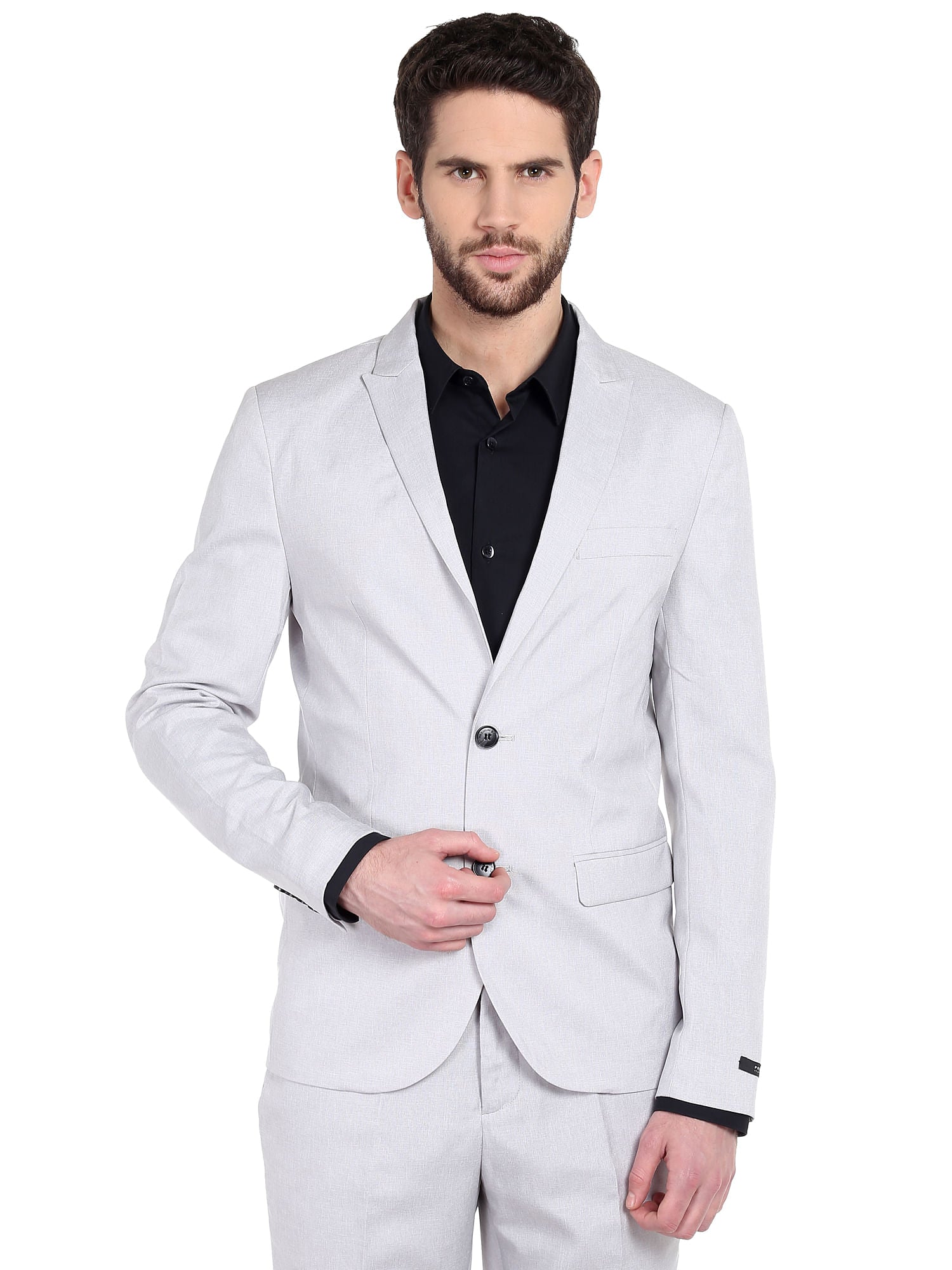 Casual Solid Blazer