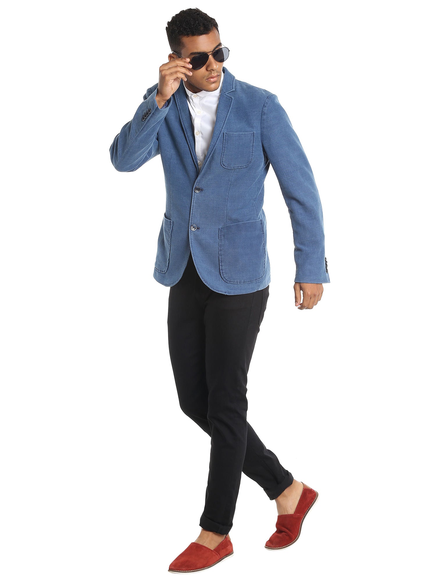 Blue Denim Blazer