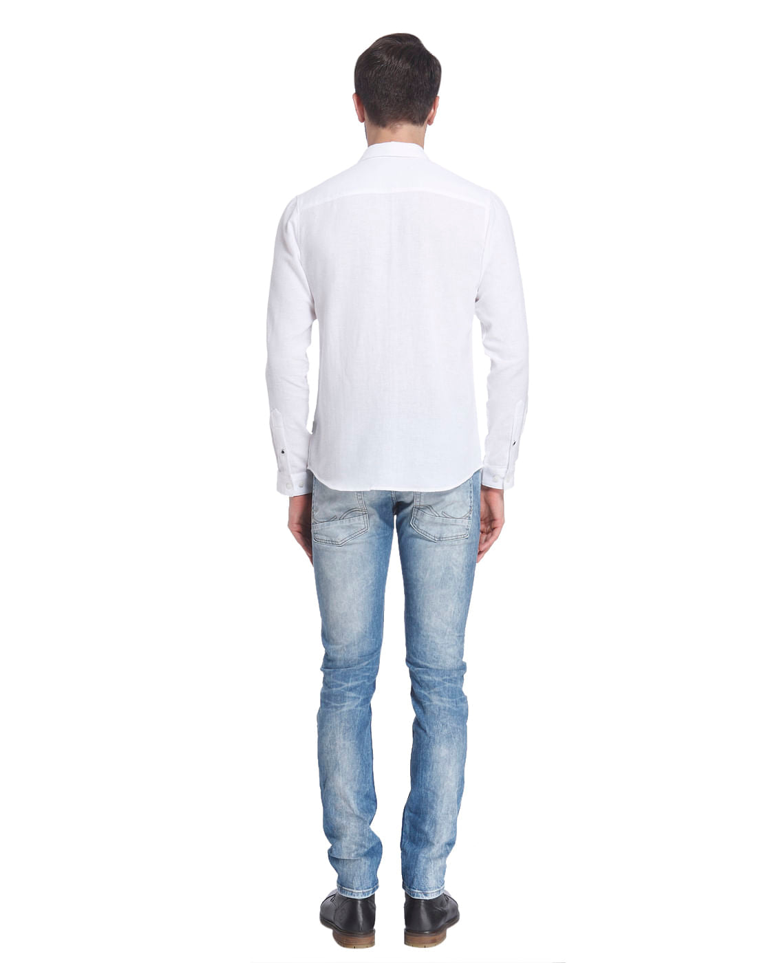 White Slim Fit Shirt