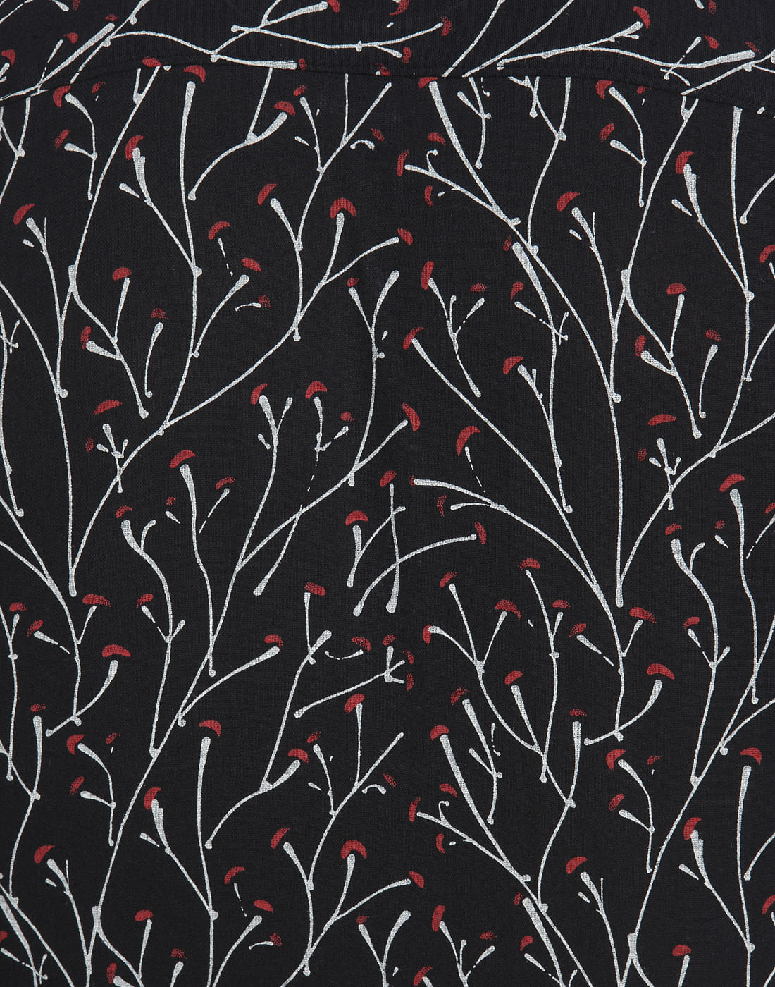 Printed Black Shirt