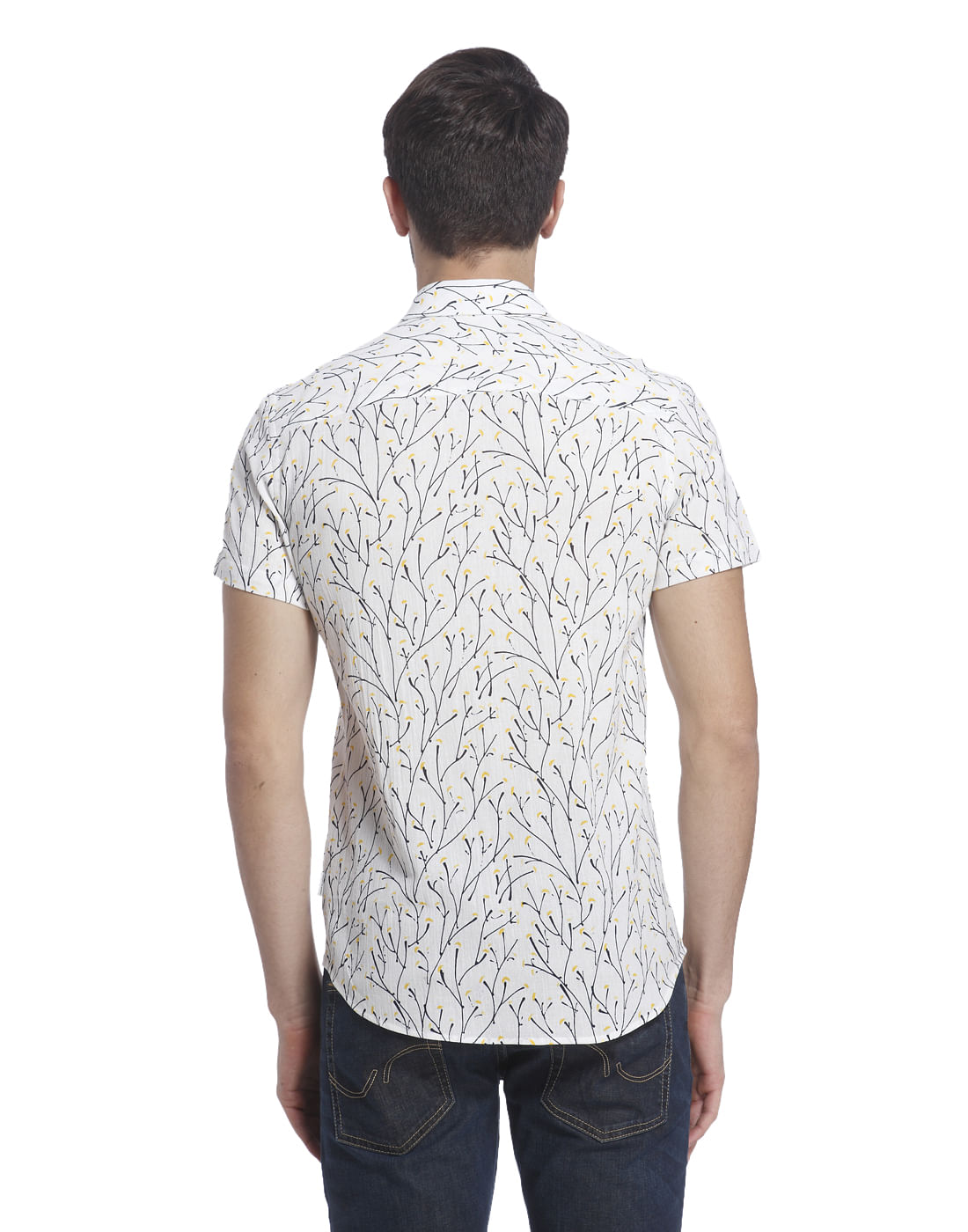 White Printed Shirt