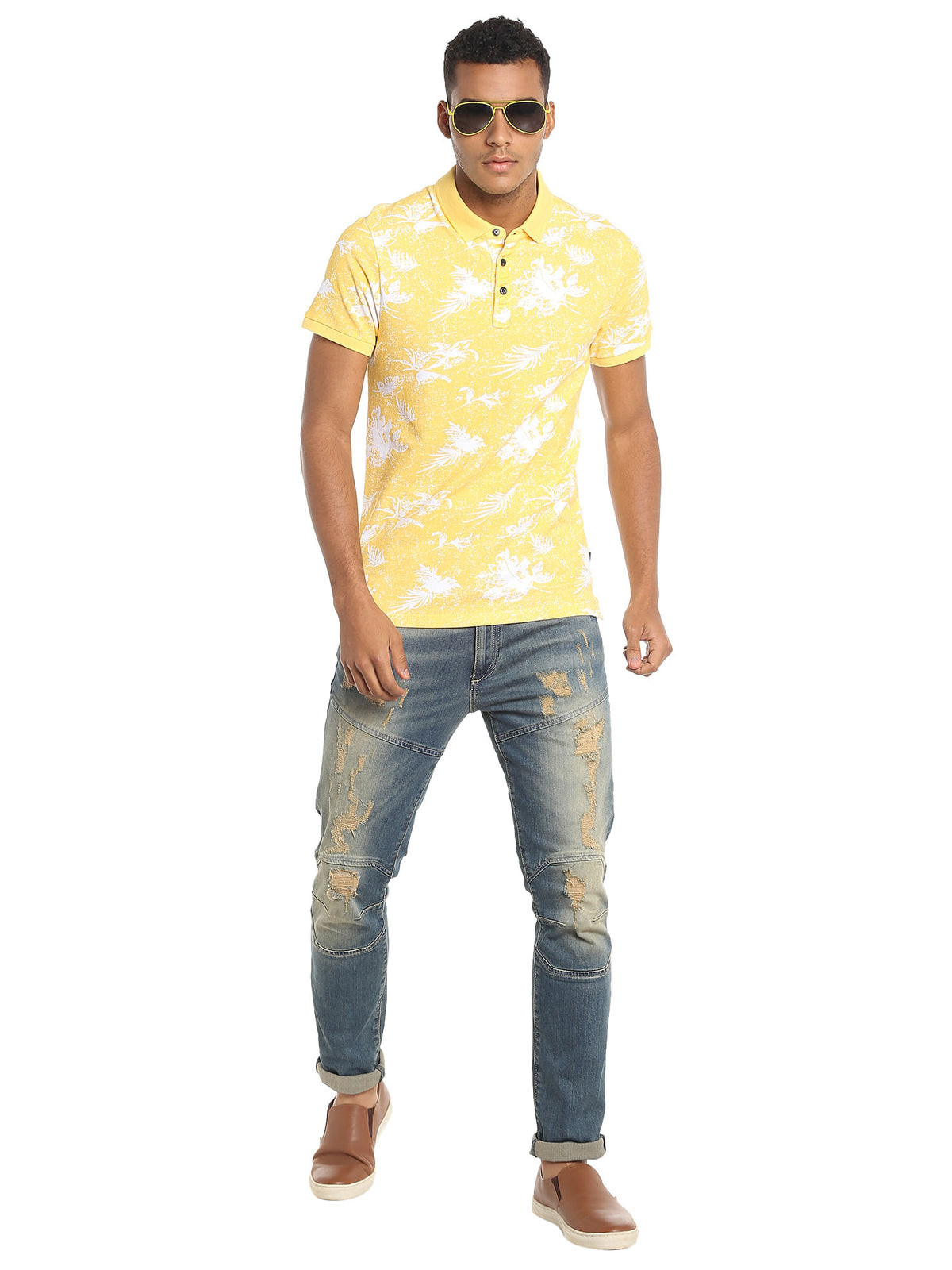Blue Distressed Jeans - 28/32