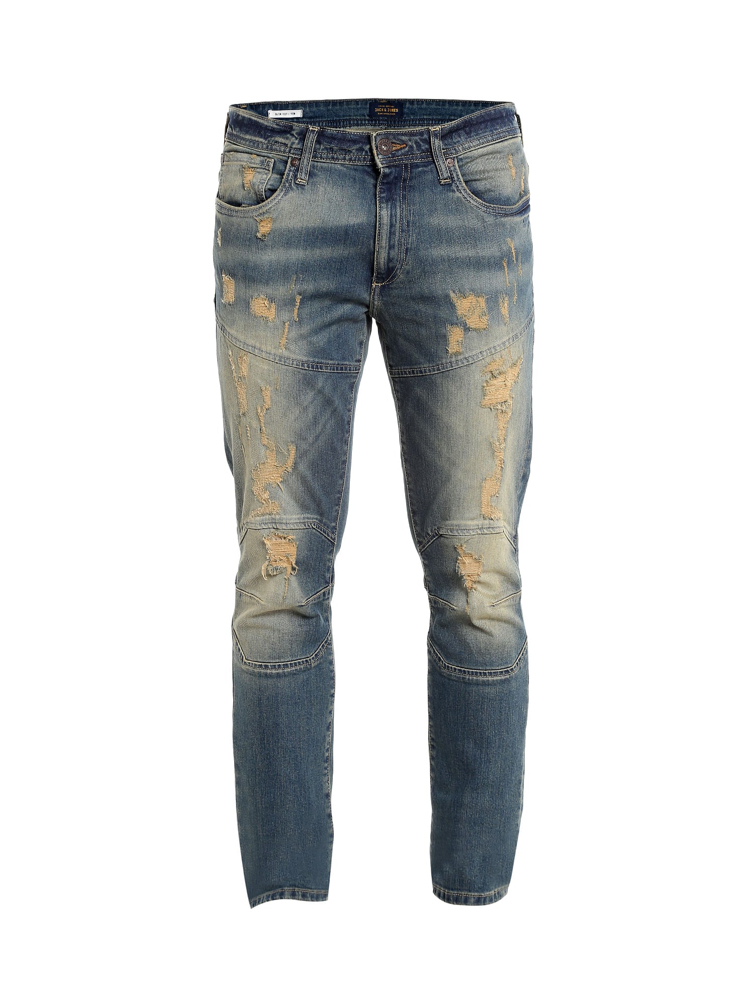 Blue Distressed Jeans