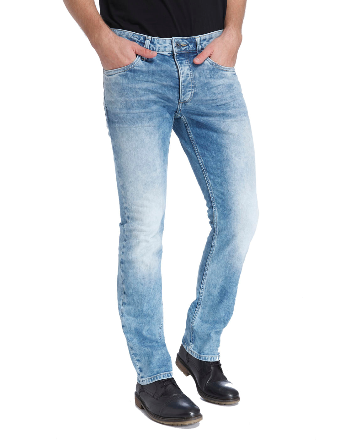 Light Blue Slim Fit Jeans