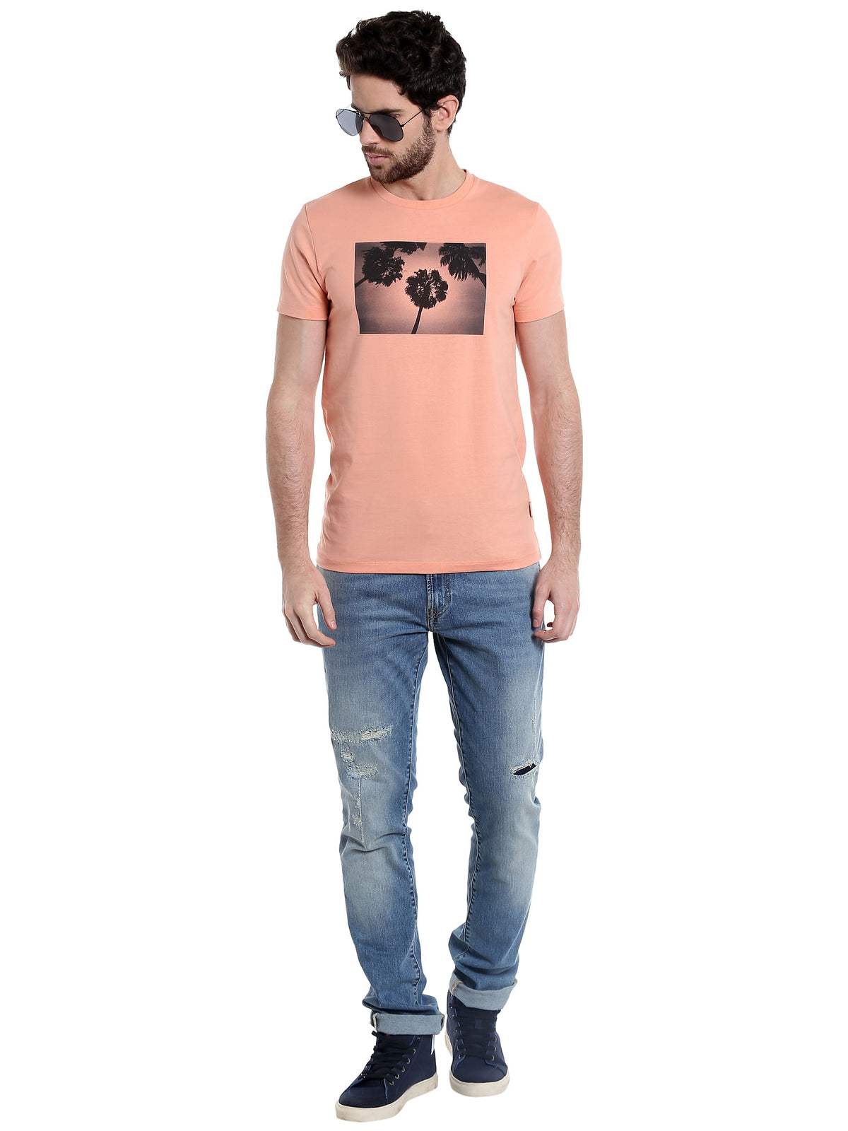 Blue Low Rise Slim Fit Jeans - 28/32