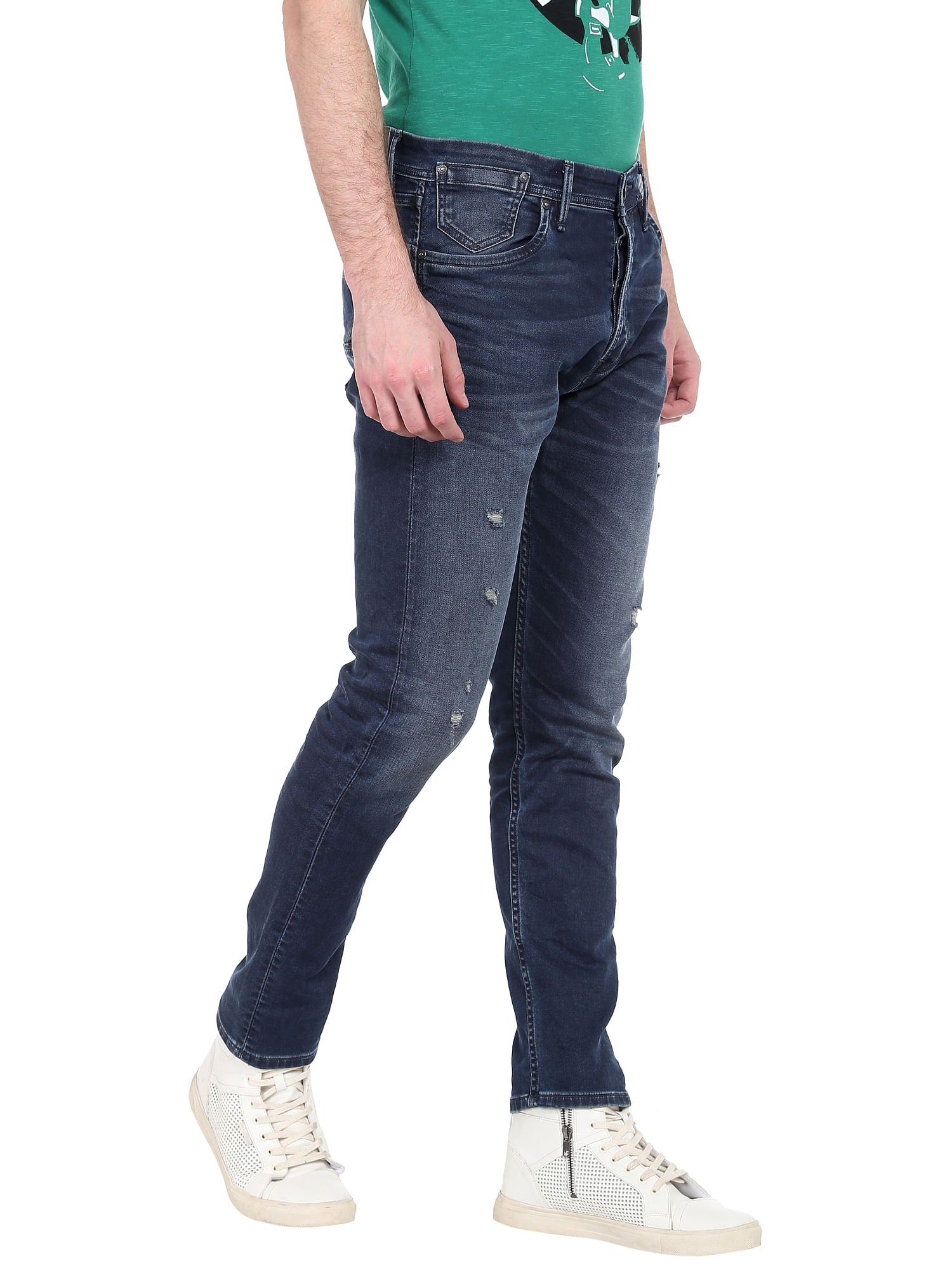 Dark Blue Anti Fit Jeans
