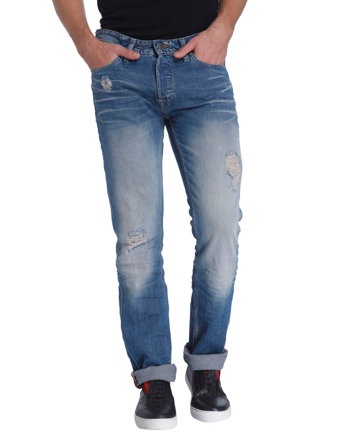 Casual Washed Jeans