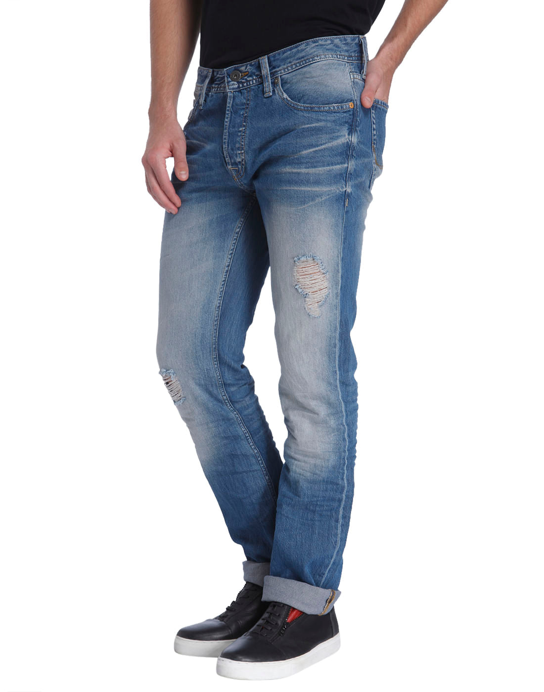 Casual Washed Jeans