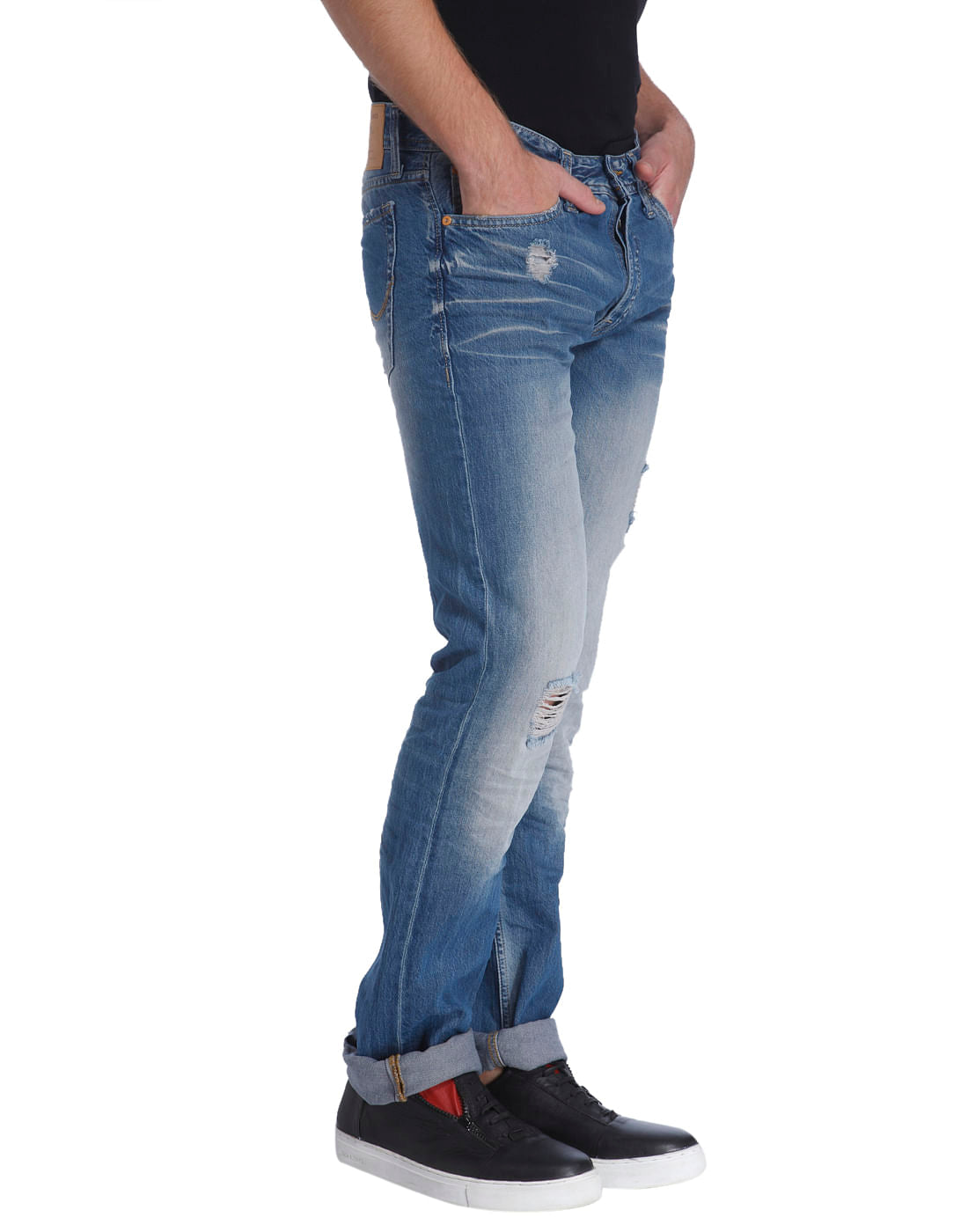 Casual Washed Jeans