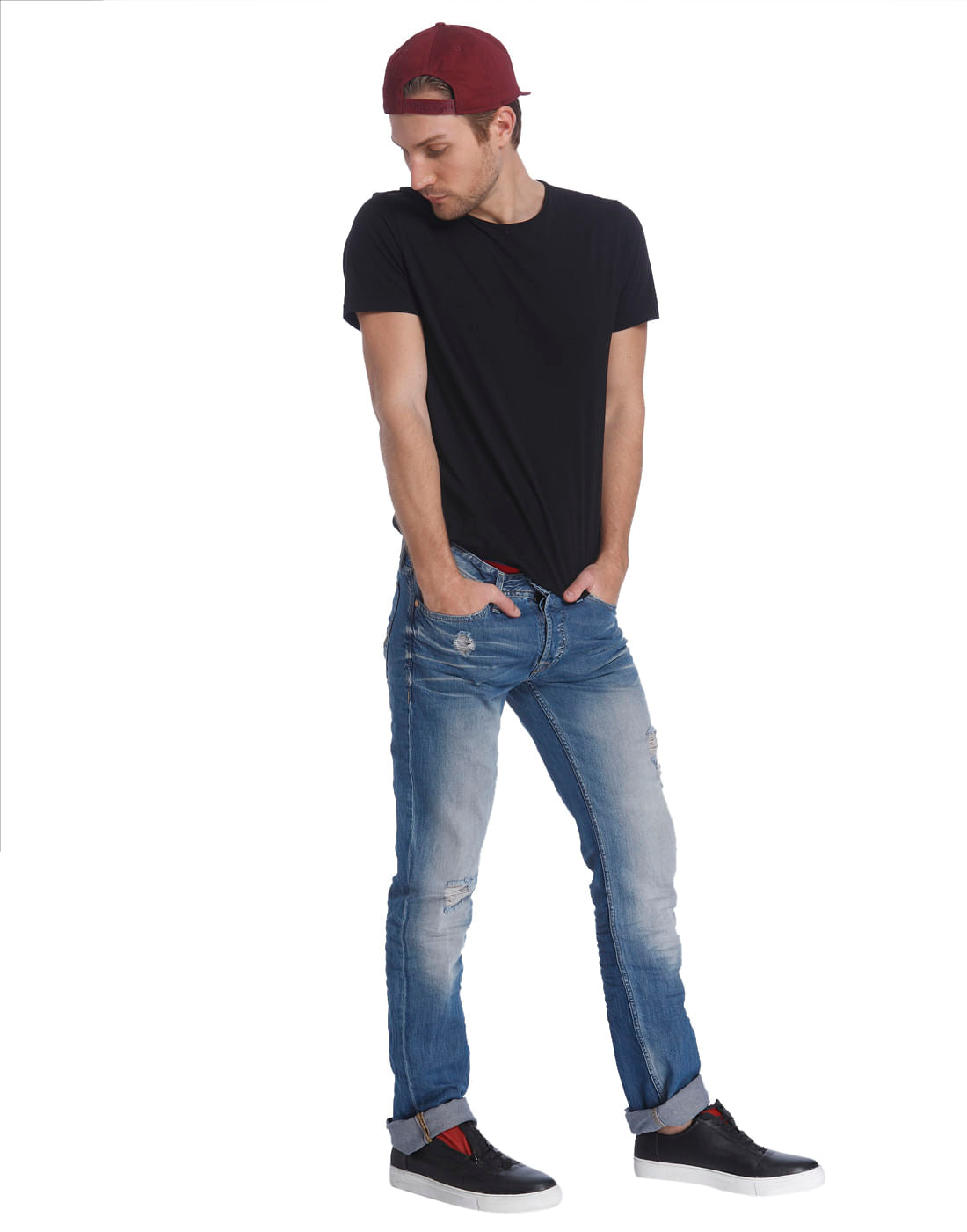 Casual Washed Jeans