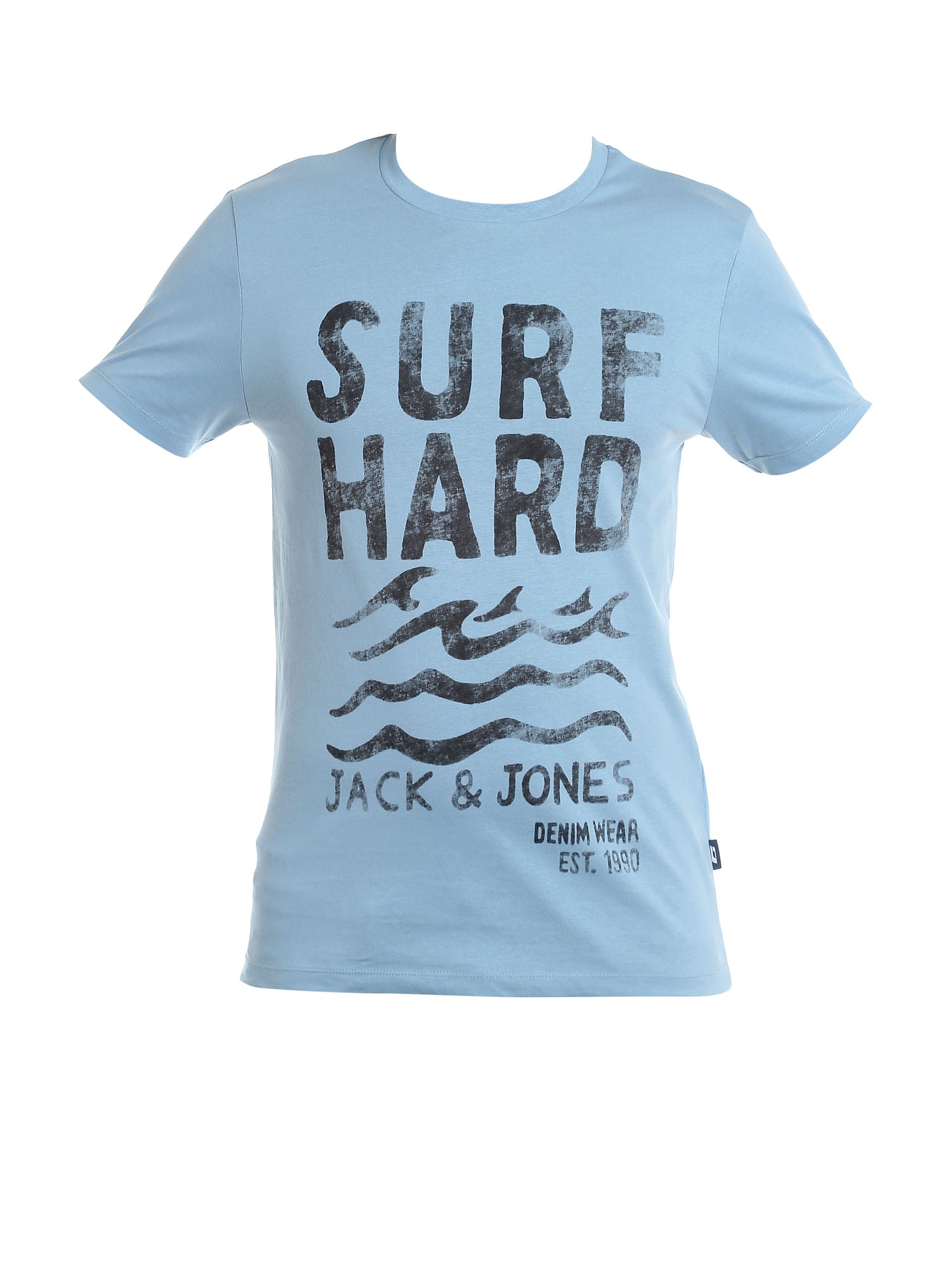 Graphic Print Blue T-Shirt