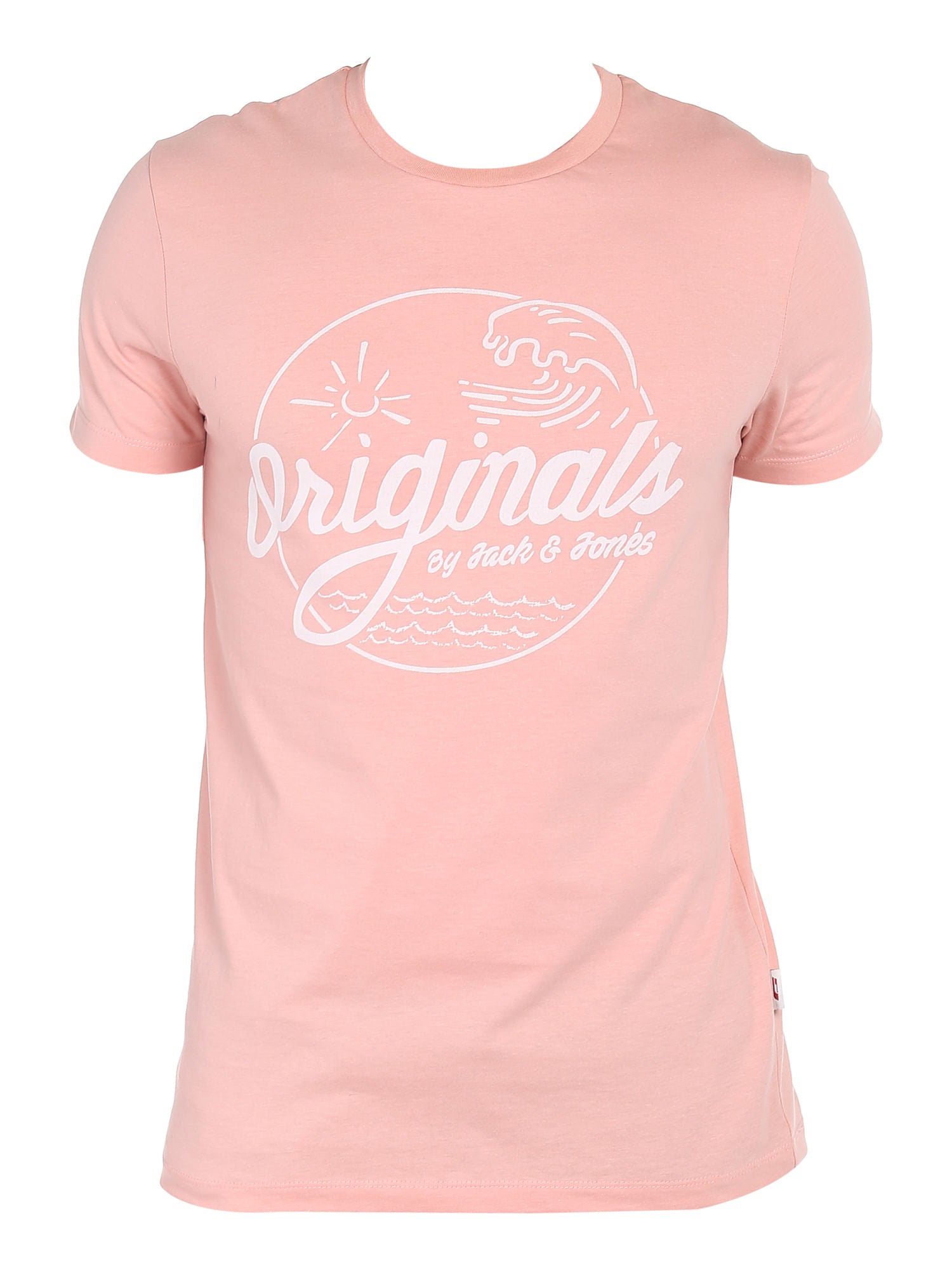 Pink Graphic Print Crew Neck T-Shirt