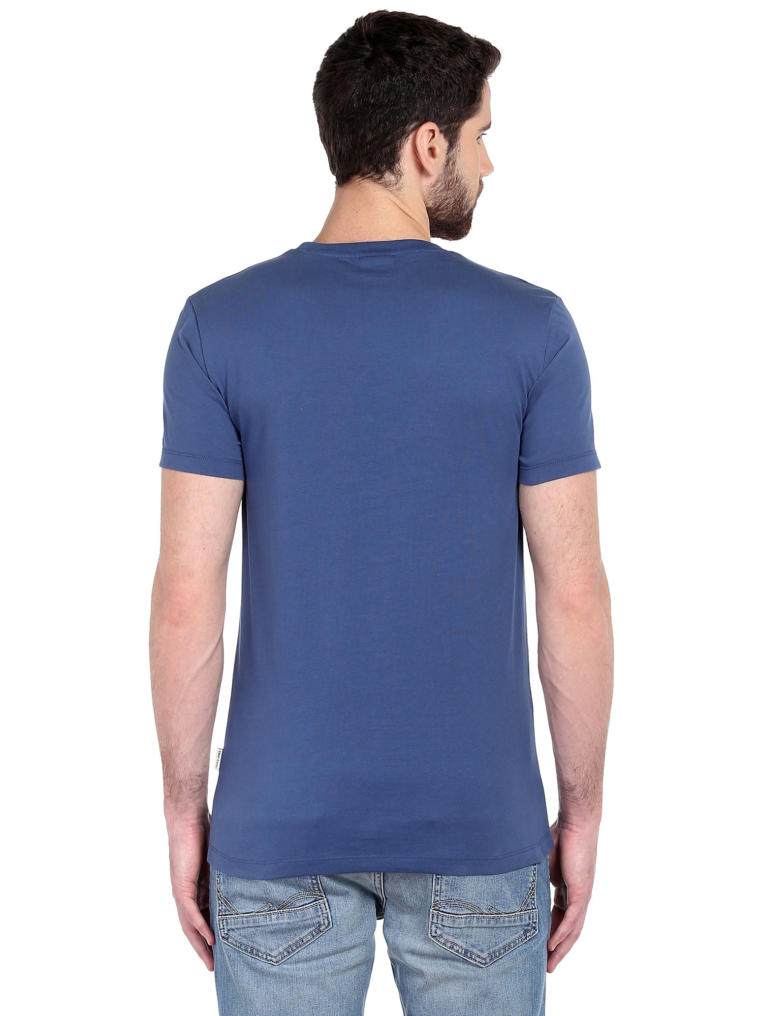 Blue Crew Neck T-Shirt