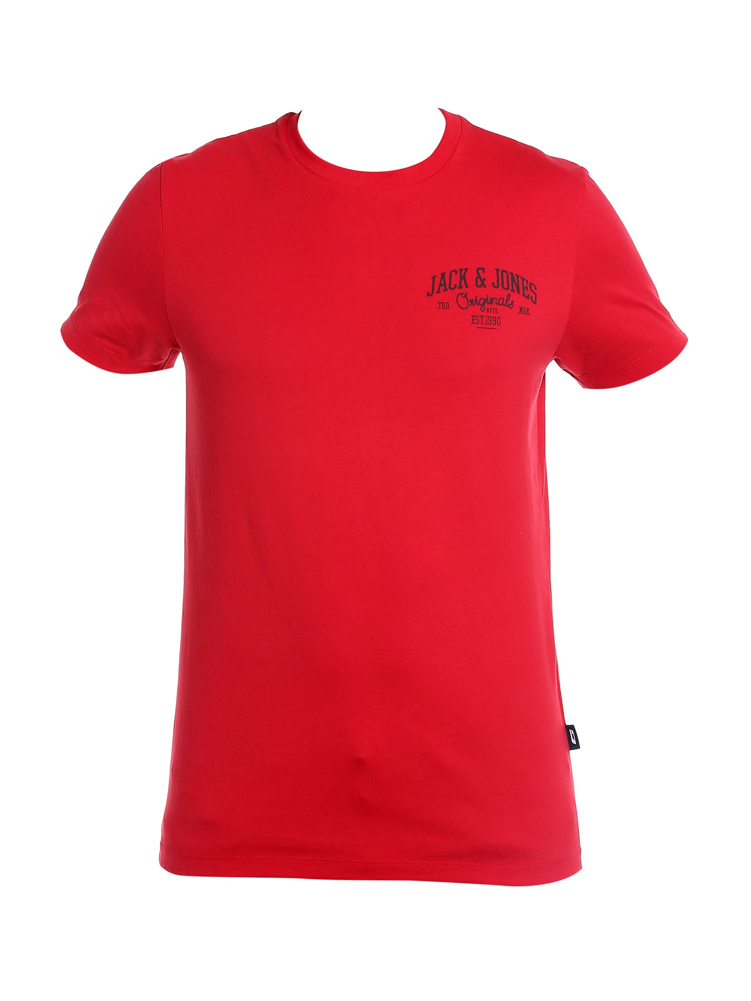 Fiery Red Crew Neck T-Shirt