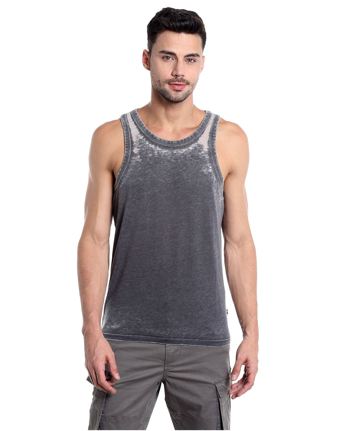 Dark Grey Tank Top - S