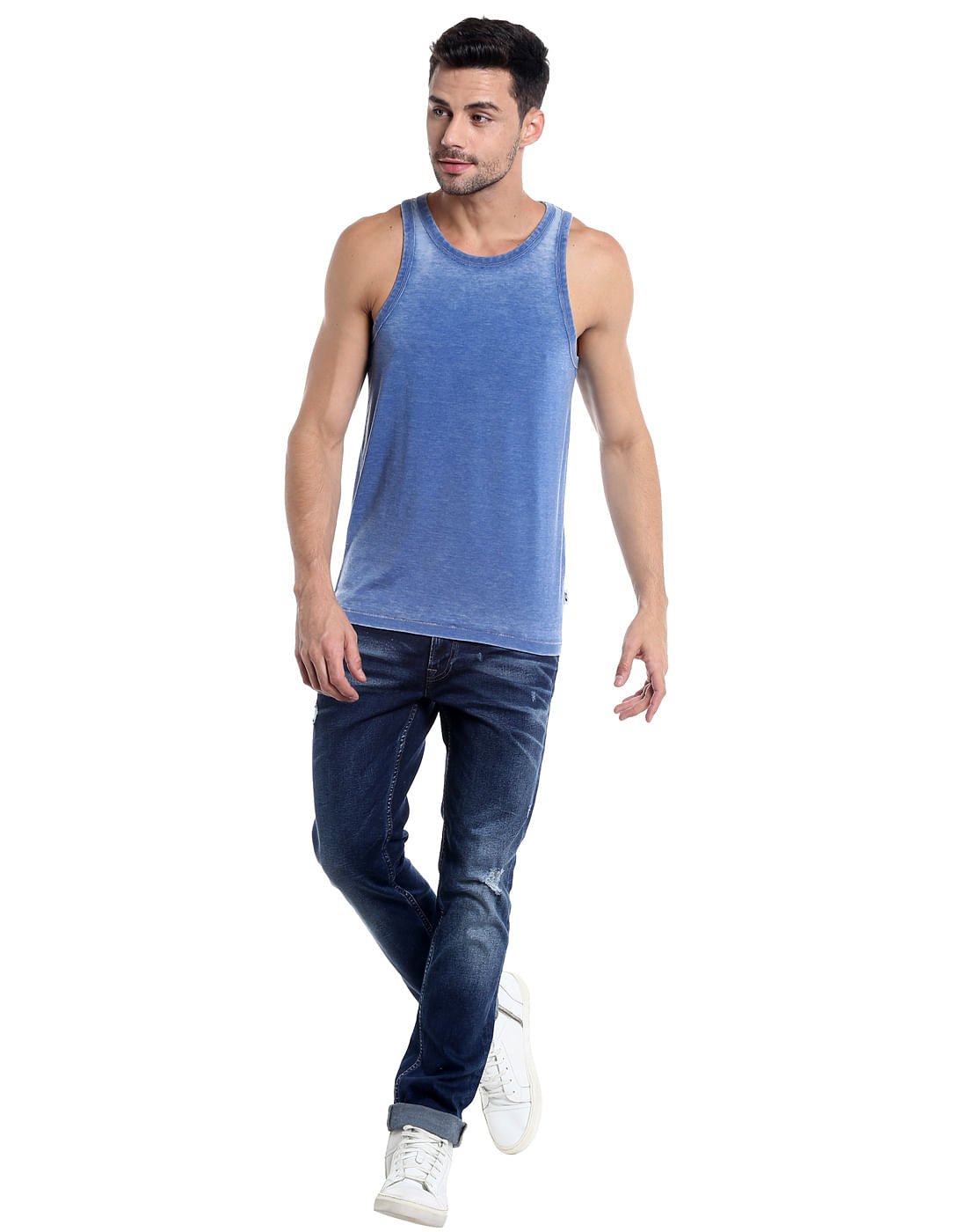 Blue Tank Top