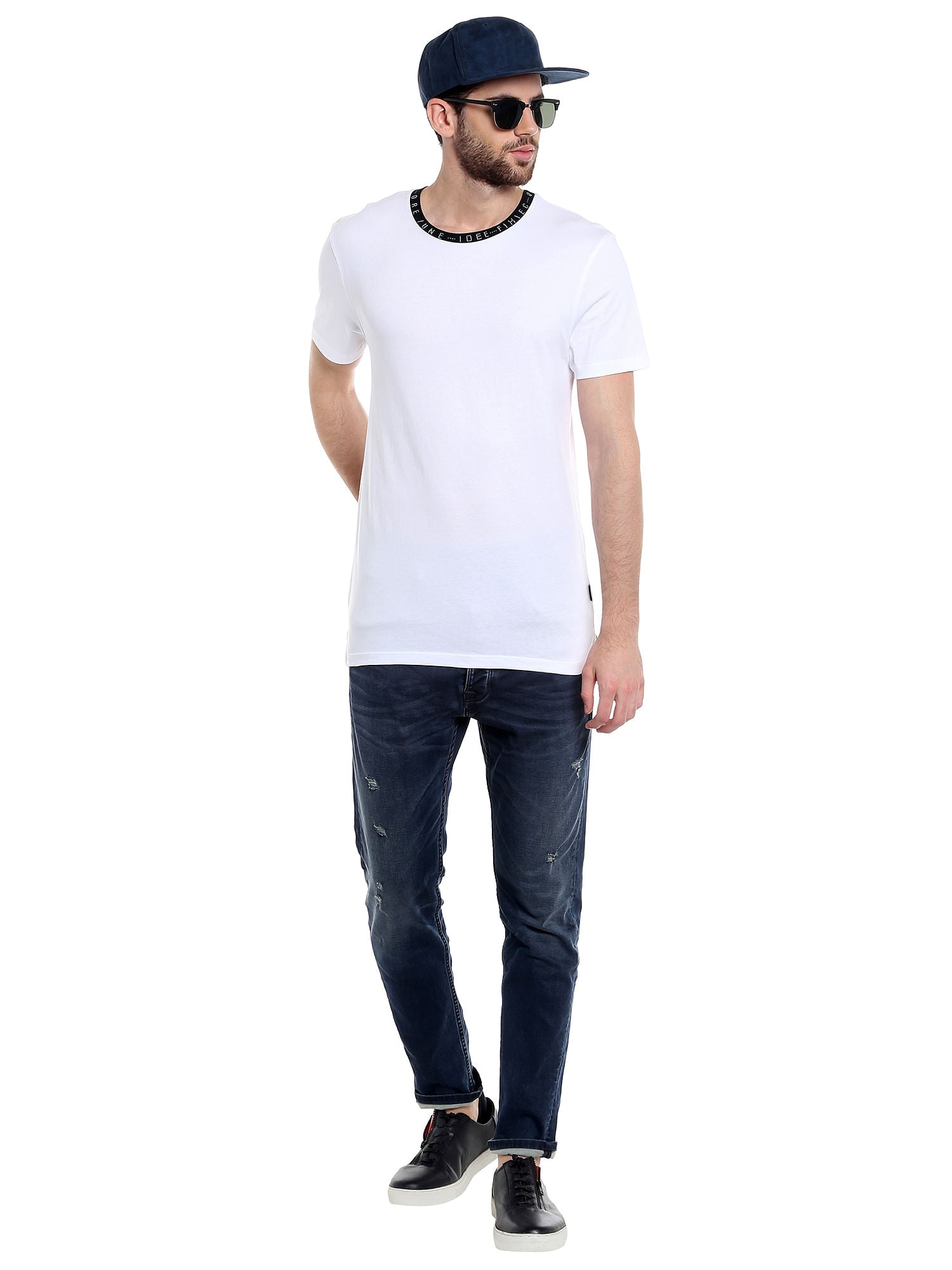 White Crew Neck T-Shirt