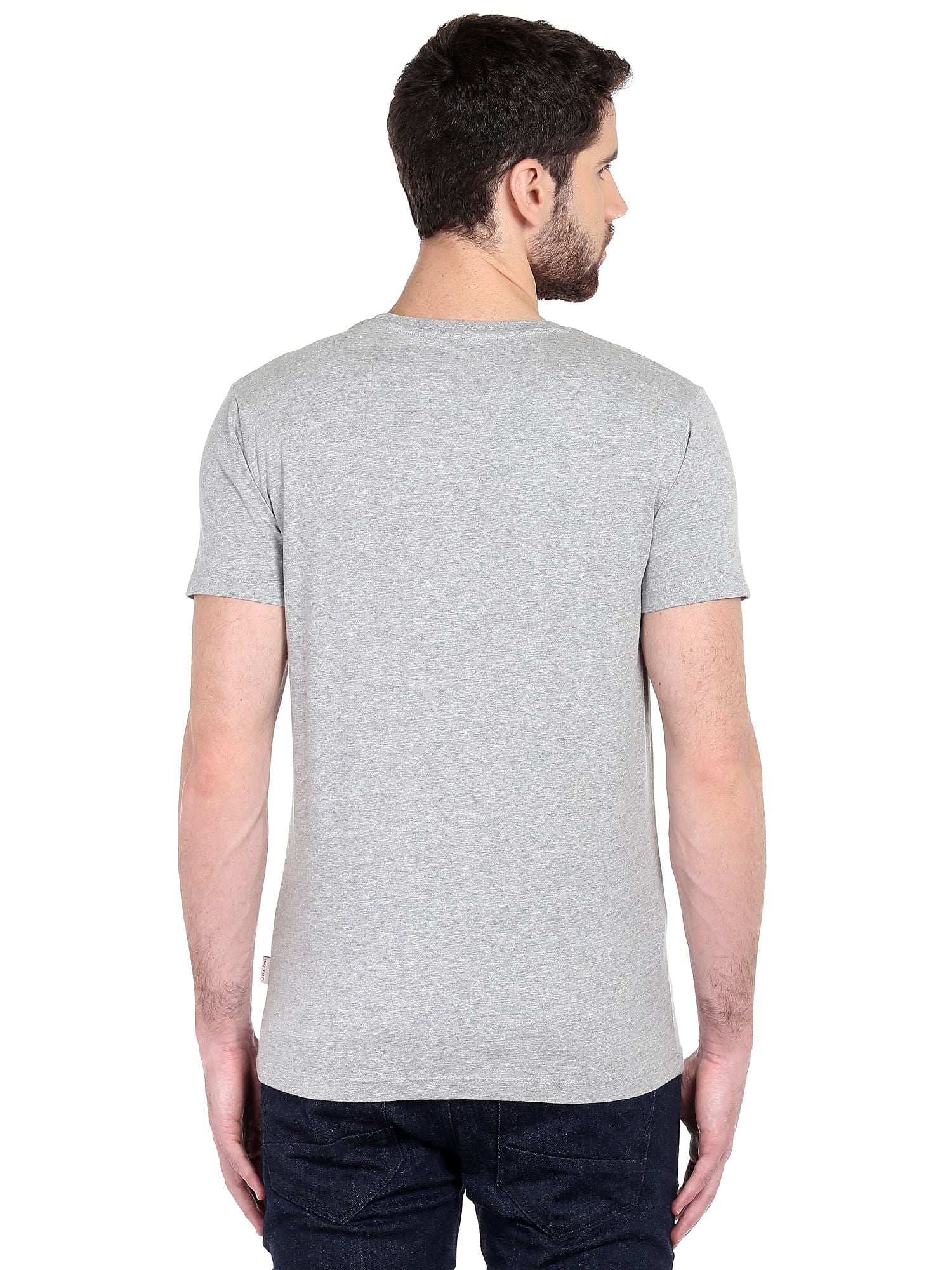 Cuba Print Grey T-Shirt