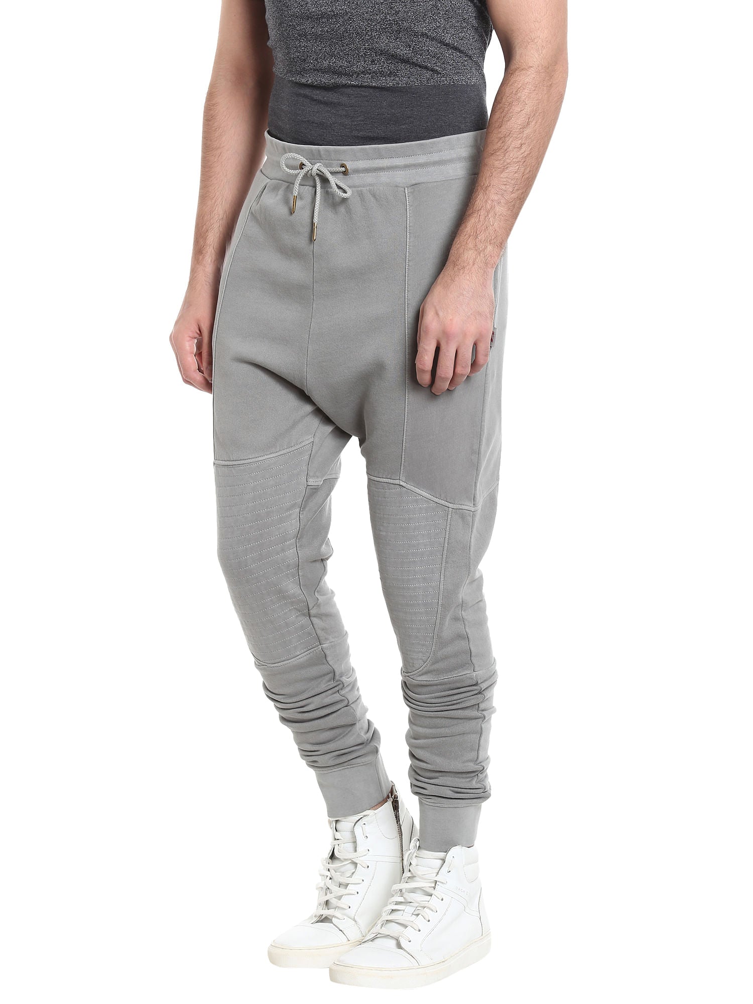 Steel Grey Biker Sweatpant