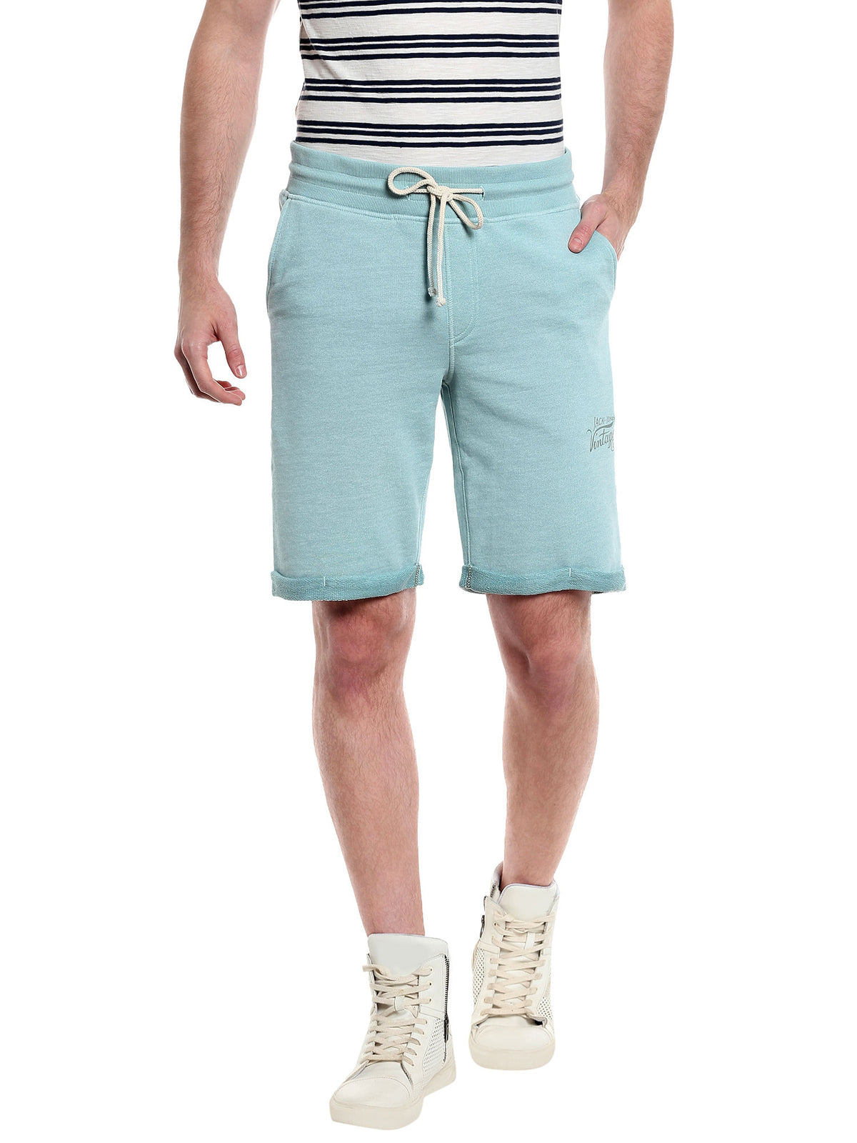 Blue Sweat Shorts - S